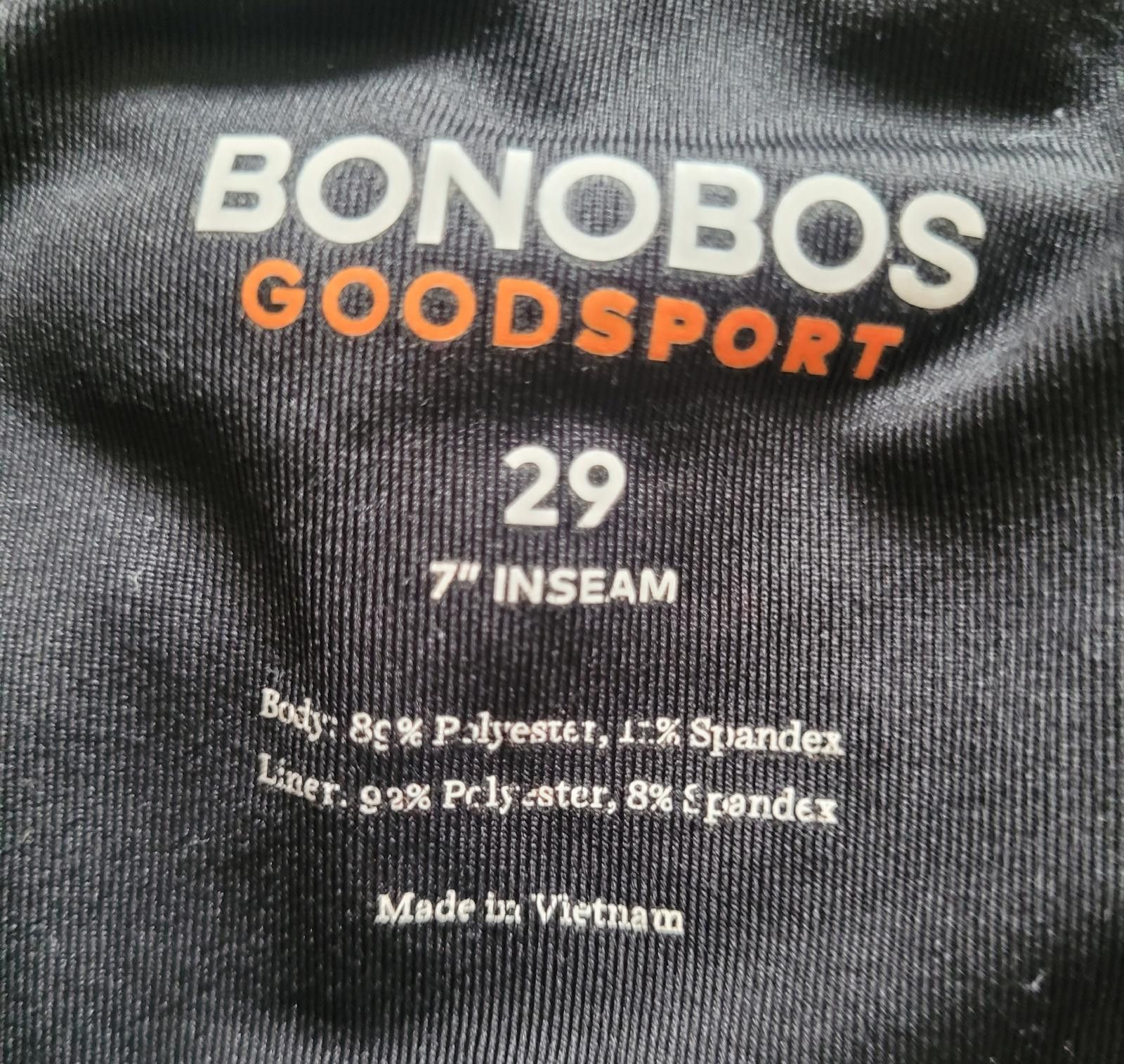 Bonobos BONOBOS GoodSport Men’s Sm 29" Waist Athletic Shorts Black Size US 30 / EU 46 - 3 Thumbnail
