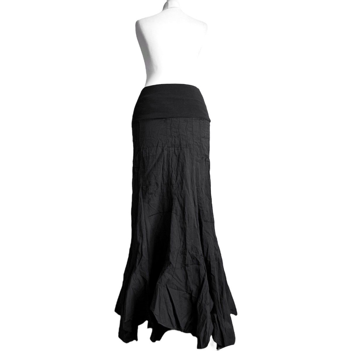 Vintage Maxi asymmetrical witchy skirt Size 26" / US 2 / IT 38 - 1 Thumbnail