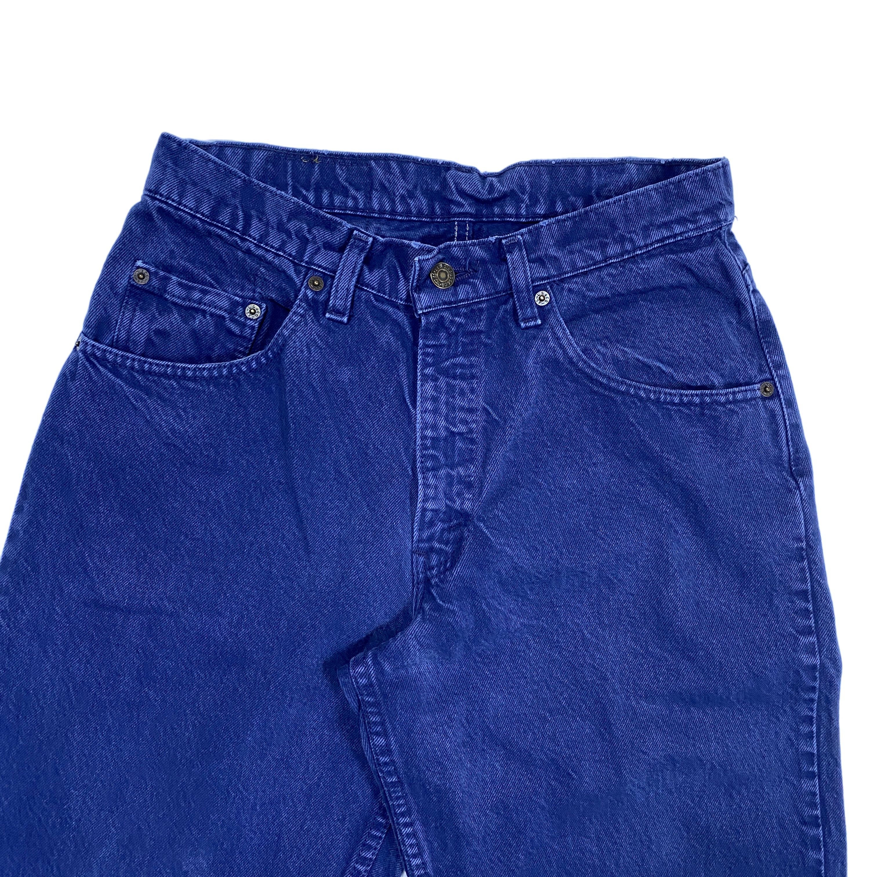 Levi's Levi’s 90s Garment Dyed 550 XX Relaxed Taper Jeans 31×32 Size US 31 - 4 Thumbnail