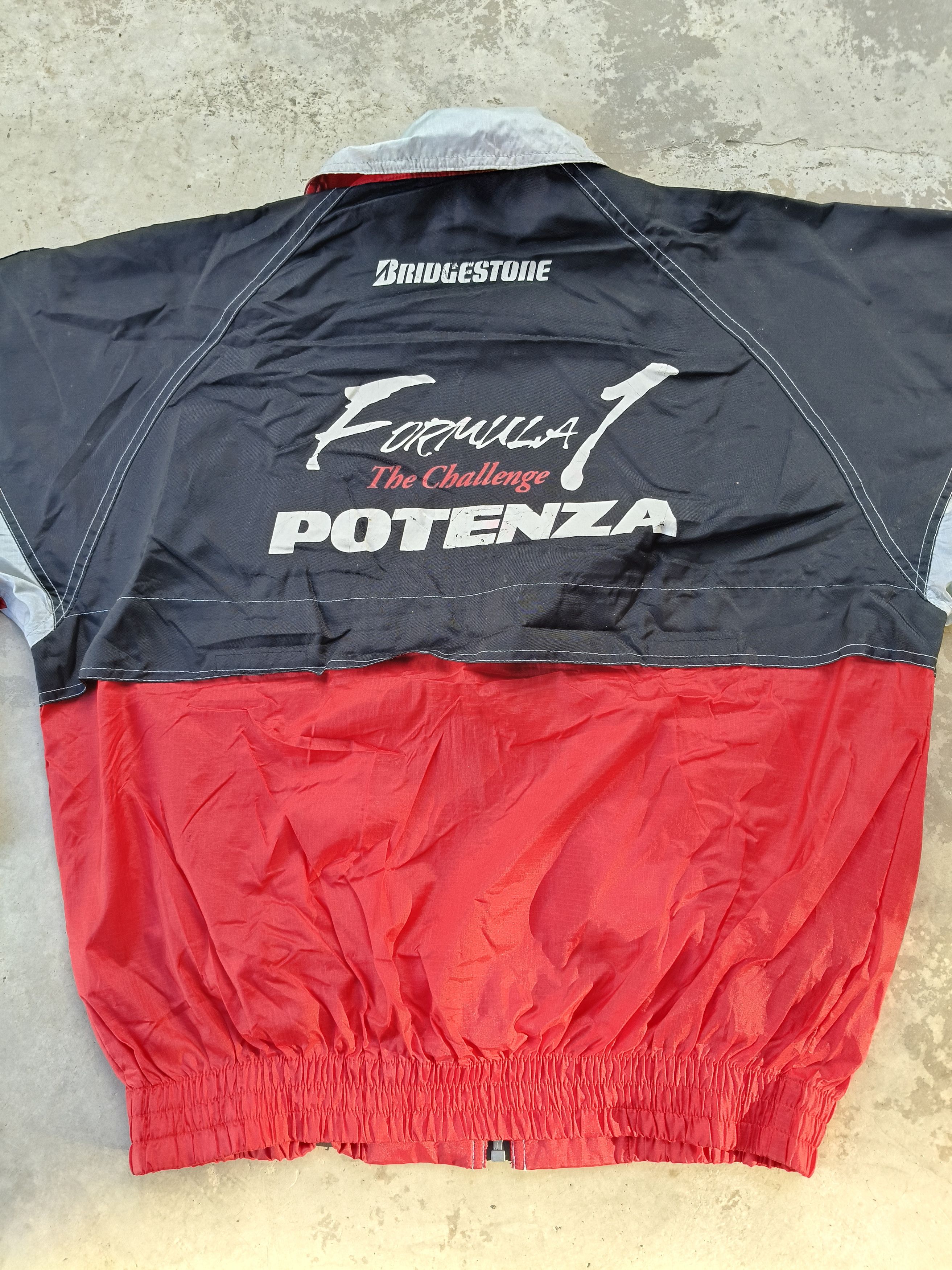 Japanese Brand Bridgestone Windbreaker Jacket Size US L / EU 52-54 / 3 - 5 Thumbnail