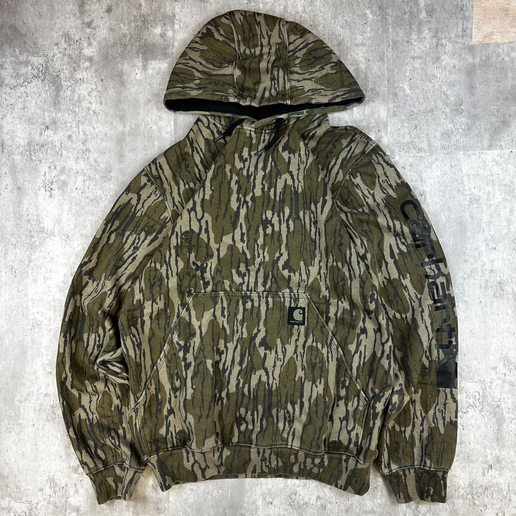 Carhartt Carhartt Loose Fit Camouflage Hooded Sweatshirt S Size US S / EU 44-46 / 1 - 1 Thumbnail