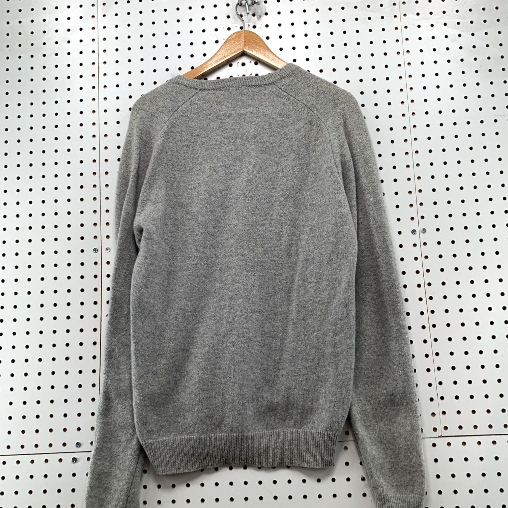 Vintage Vintage Lord Jeff Sweater Mens Medium Gray 80s Tallfellow Lambswool Pullover Size US M / EU 48-50 / 2 - 2 Thumbnail