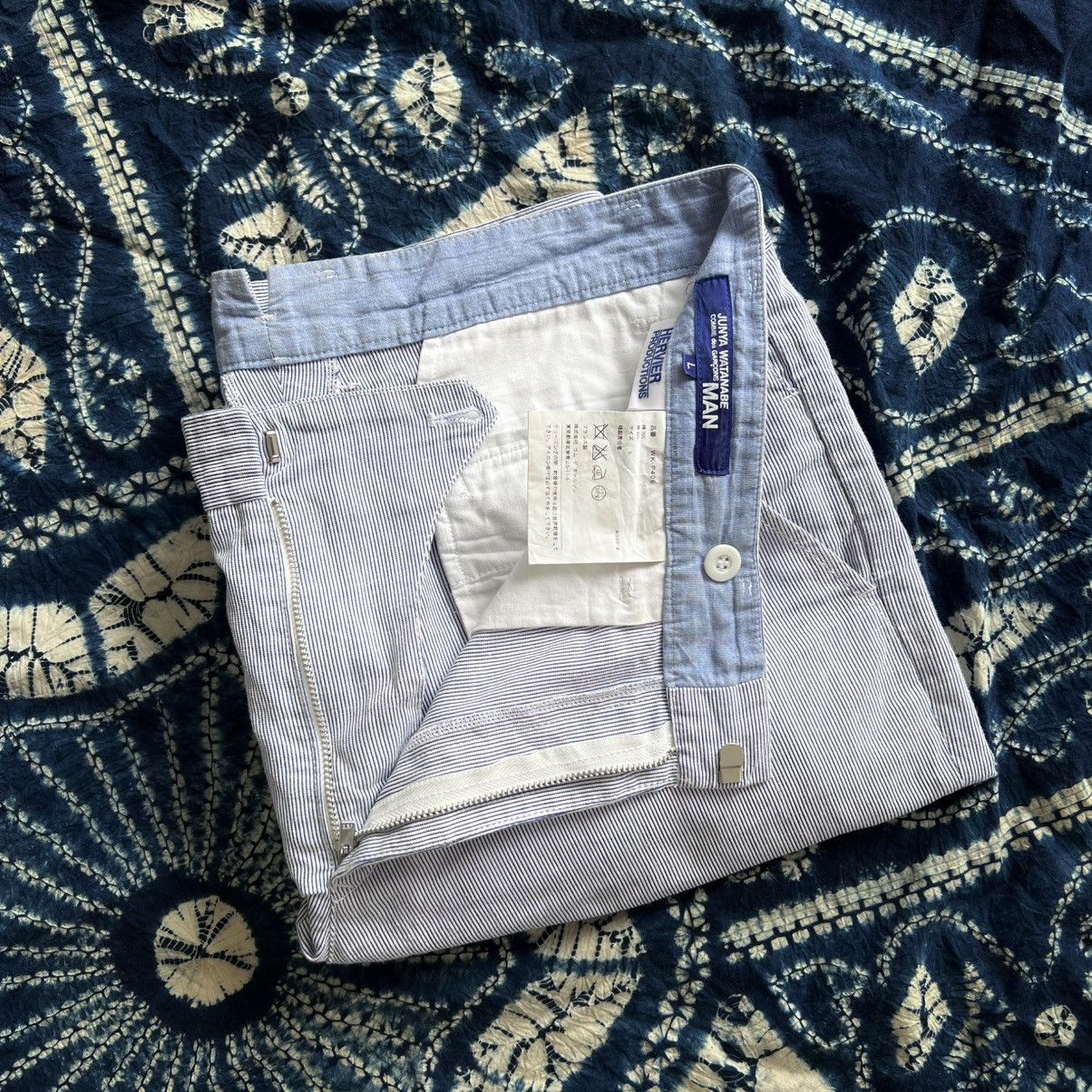 Comme des Garcons × Comme des Garcons Homme × Junya Watanabe COMME des GARÇONS STRIPE SHORTS Size US 35 - 1 Thumbnail