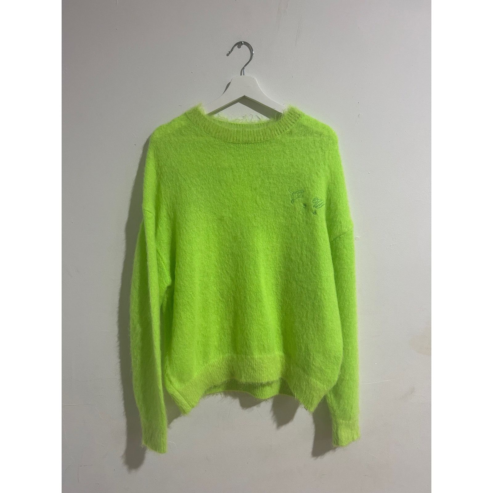Off-White OFF WHITE ARROW MOHAIR NIT GREEN SWEATER SIZE SMALL Size US S / EU 44-46 / 1 - 1 Thumbnail