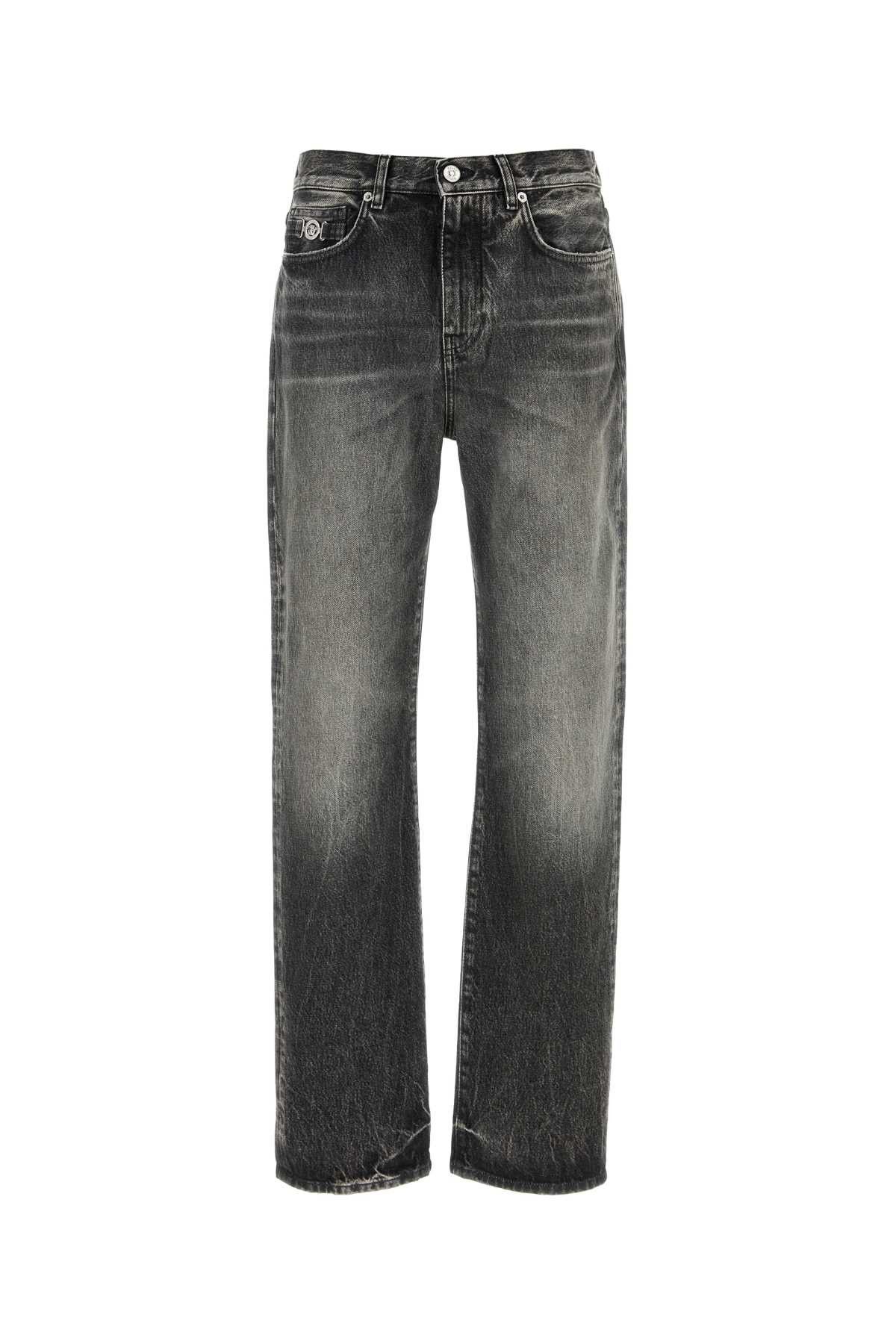 Versace Black Denim Jeans Size US 31 - 1 Thumbnail
