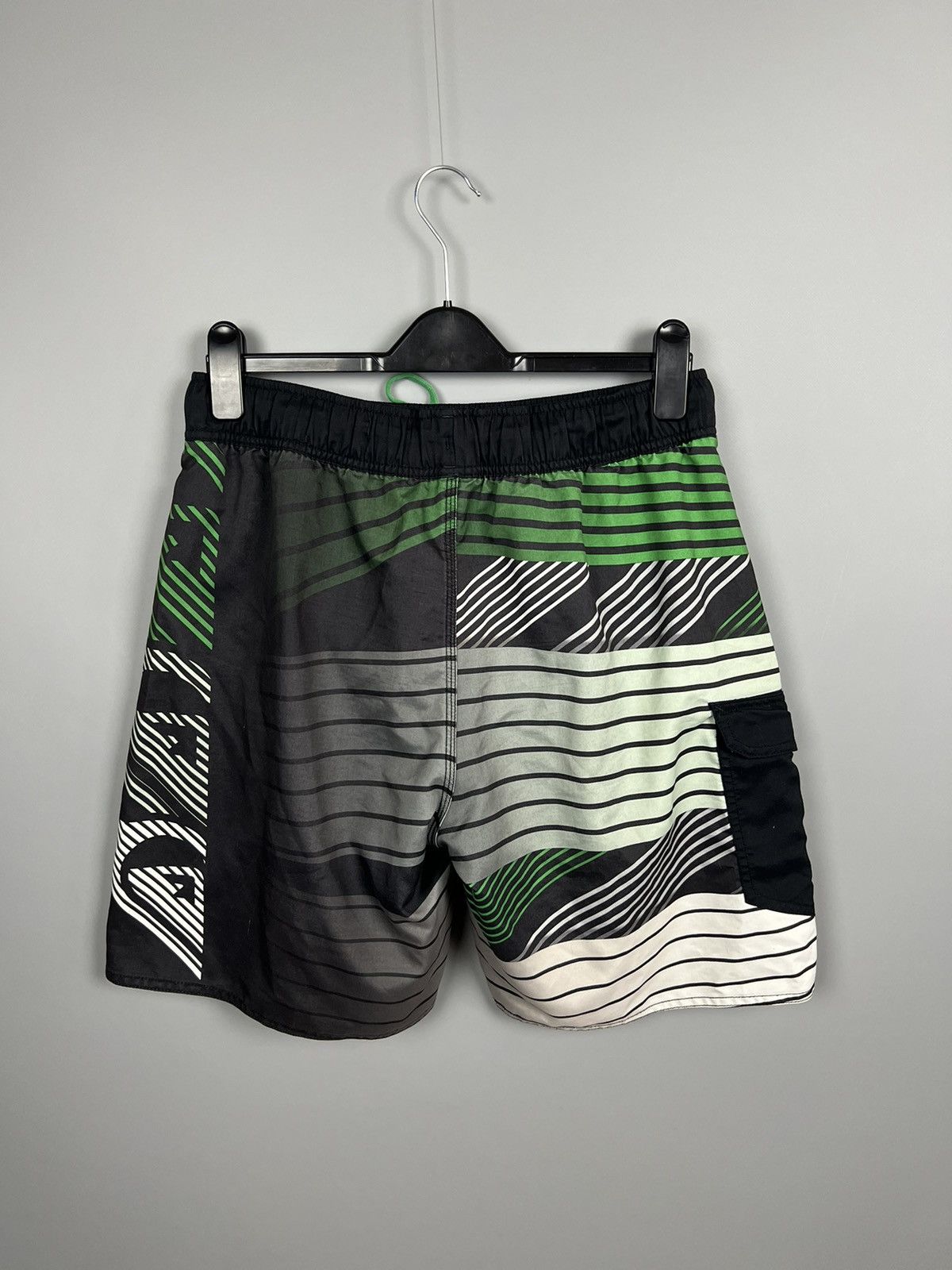Designer × Quicksilver × Vintage (L) Quiksilver men's summer shorts Size US 33 - 2 Thumbnail