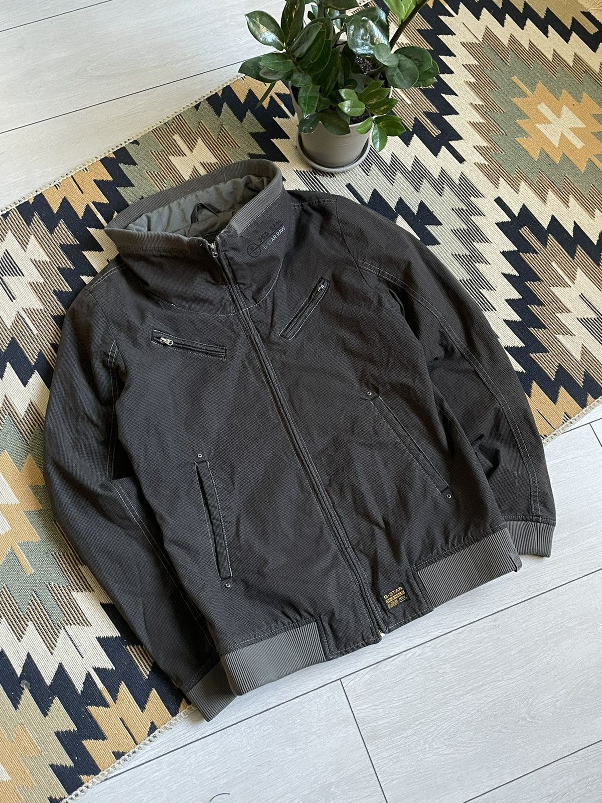 G-Star × Vintage Vintage G-star Raw Logo Jacket Size L / US 10 / IT 46 - 3 Thumbnail