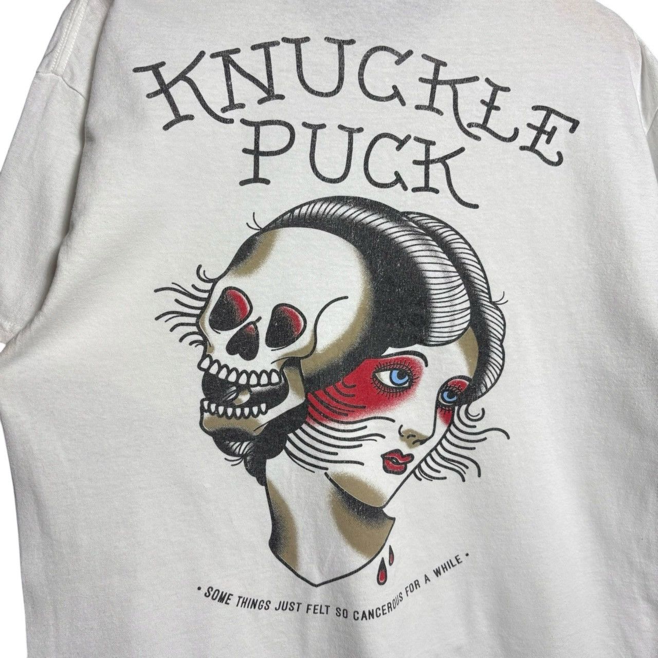 Band Tees Knuckle Puck Midwest Emo Band Tee / Pop Punk Y2K Skull Size US L / EU 52-54 / 3 - 3 Thumbnail