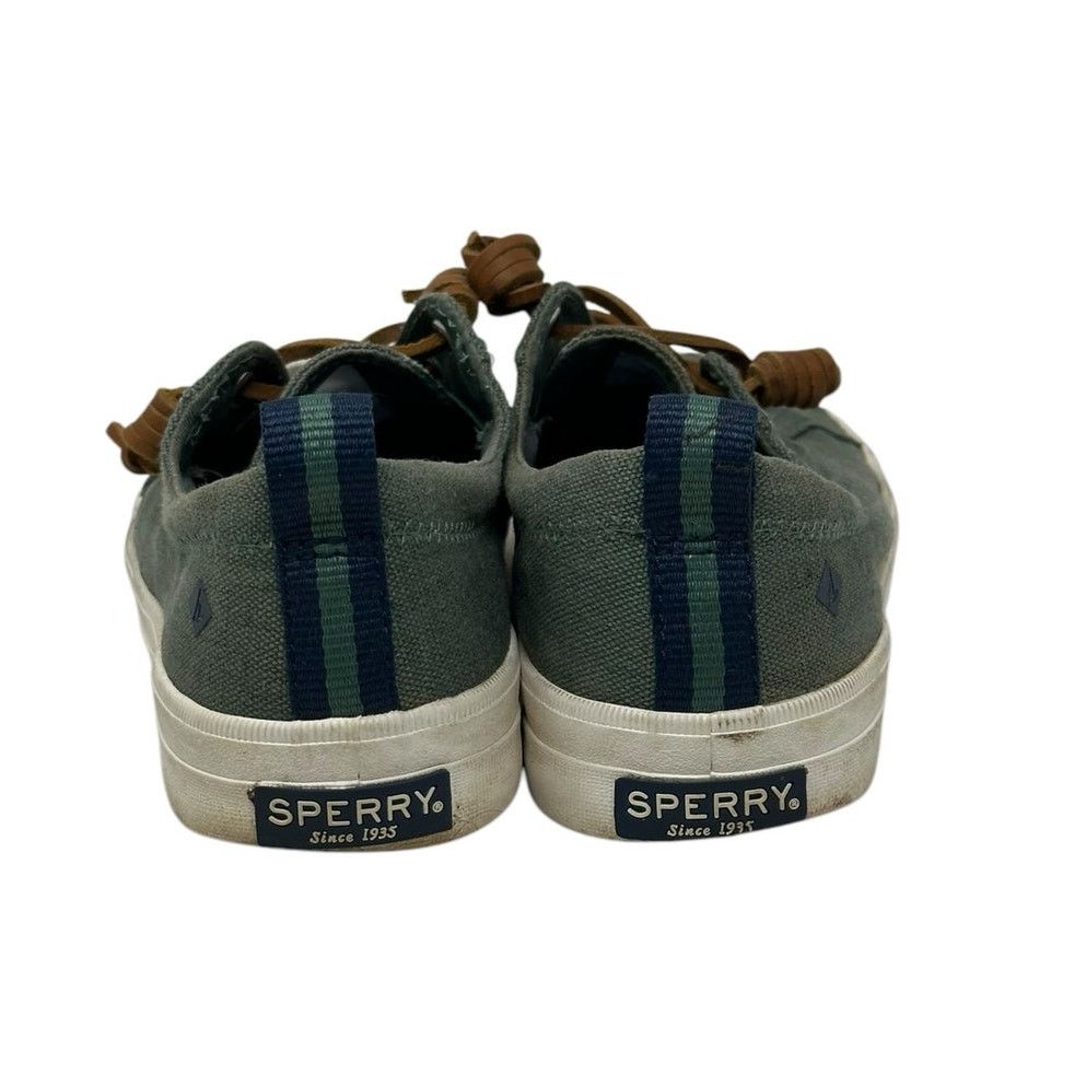 Sperry SPERRY green canvas Crest Vibe DUCK MONTAN Sneaker Size 6 Size US 6 / IT 36 - 3 Thumbnail