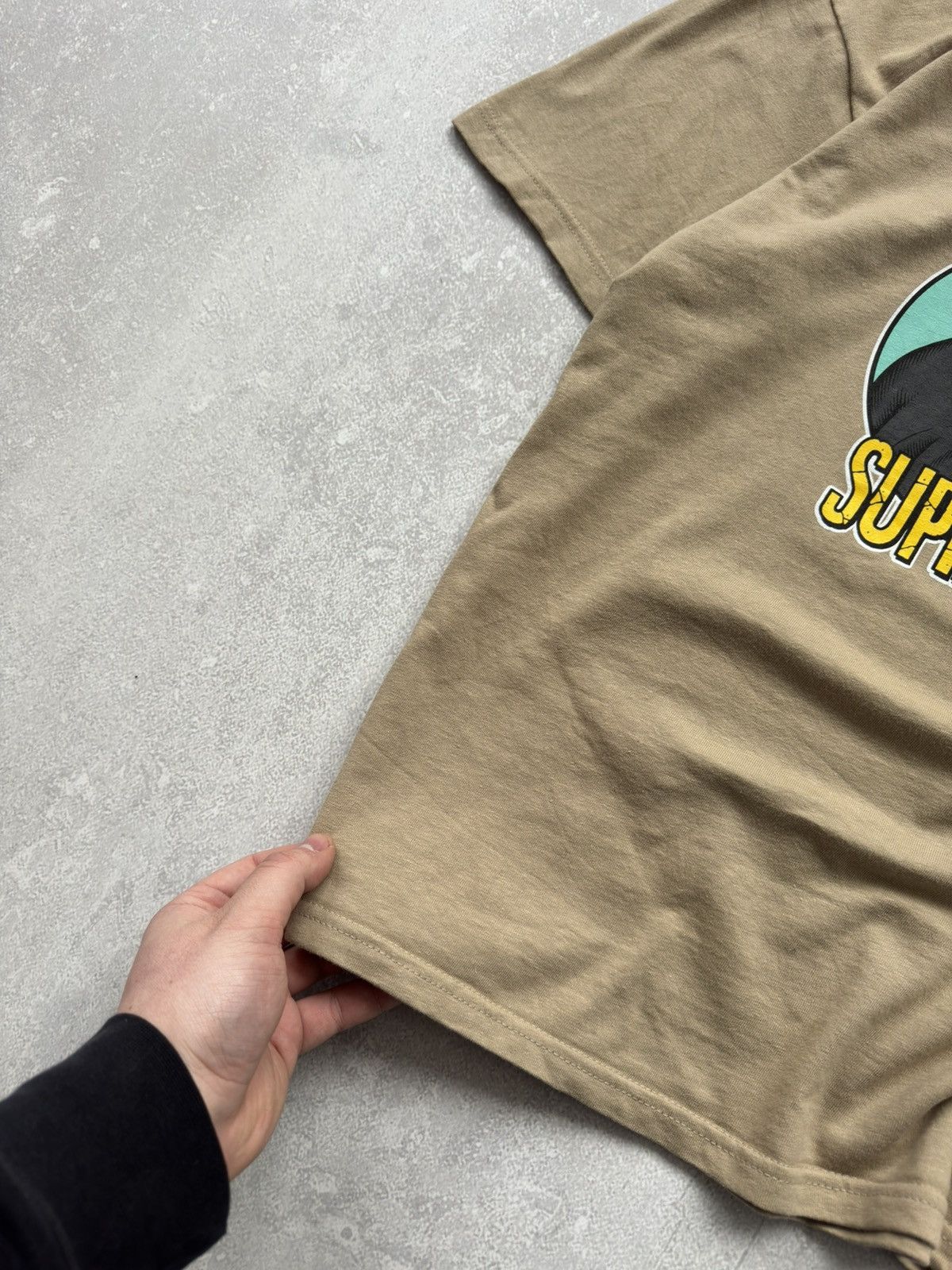 Supreme × Vintage Supreme Reaper Skull Dusty Begie Tee Shirt SS23 Size US S / EU 44-46 / 1 - 3 Thumbnail