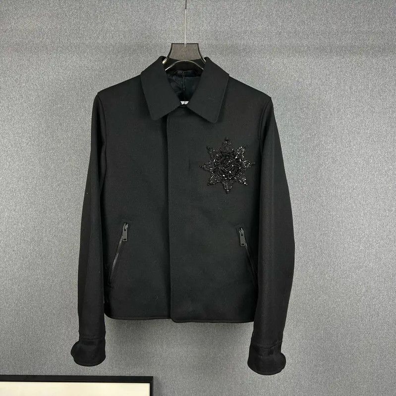 Alexander McQueen Alexander McQueen Black Men's Outerwear Jacket 0089 Size US M / EU 48-50 / 2 - 1 Thumbnail