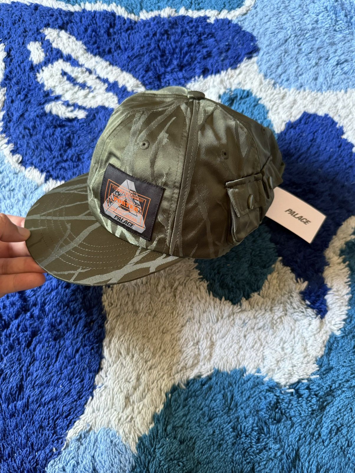 PALACE PORTER POCKET 6-PANEL 黒 Cap PALACE PORTER POCKET 6-PANEL BLACK