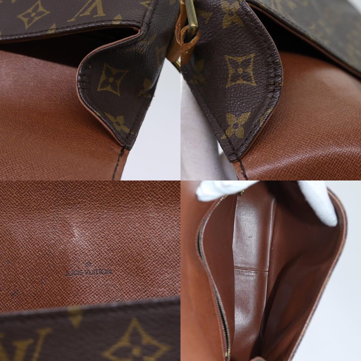 Louis Vuitton LOUIS VUITTON Monogram Saint Cloud GM Shoulder Bag M51242 Size ONE SIZE - 12 Thumbnail