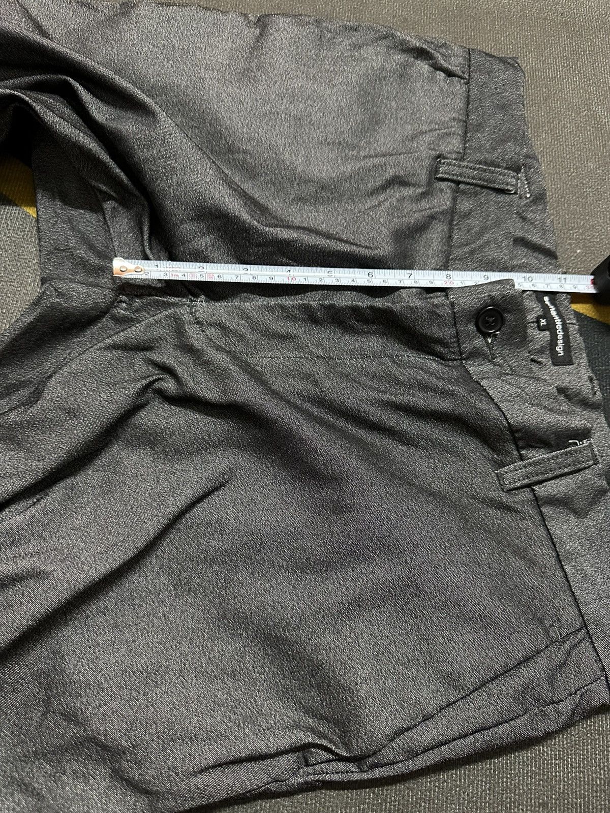 Japanese Brand × semanticdesign Semantic Design Gray Metallic Casual Pant Size US 33 - 11 Thumbnail