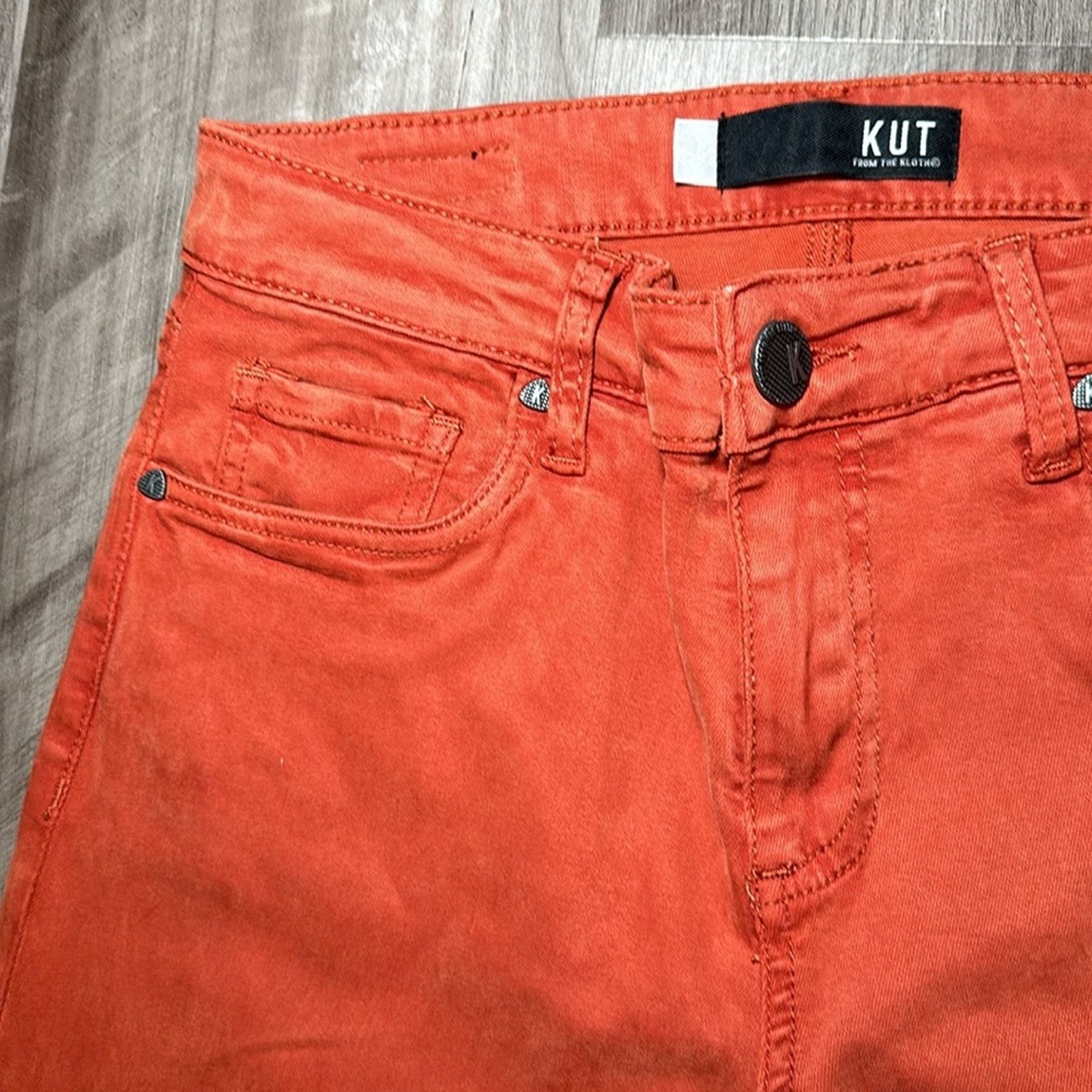 Other Kut From the Kloth Amy Crop Straight Leg Jeans - 6 Size 28" / US 6 / IT 42 - 5 Thumbnail