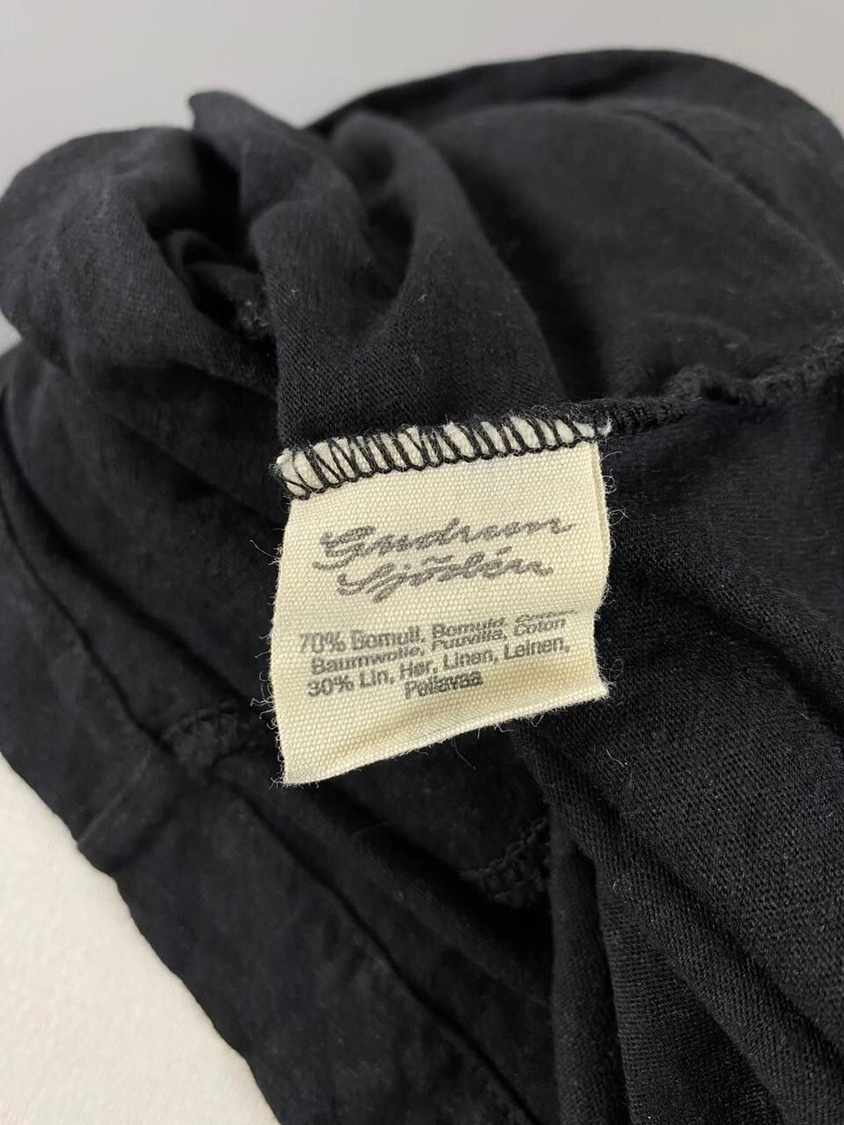 Designer Gudrun Sjoden Black Relaxed Tunic Blouson Dress Size S Size S / US 4 / IT 40 - 12 Thumbnail