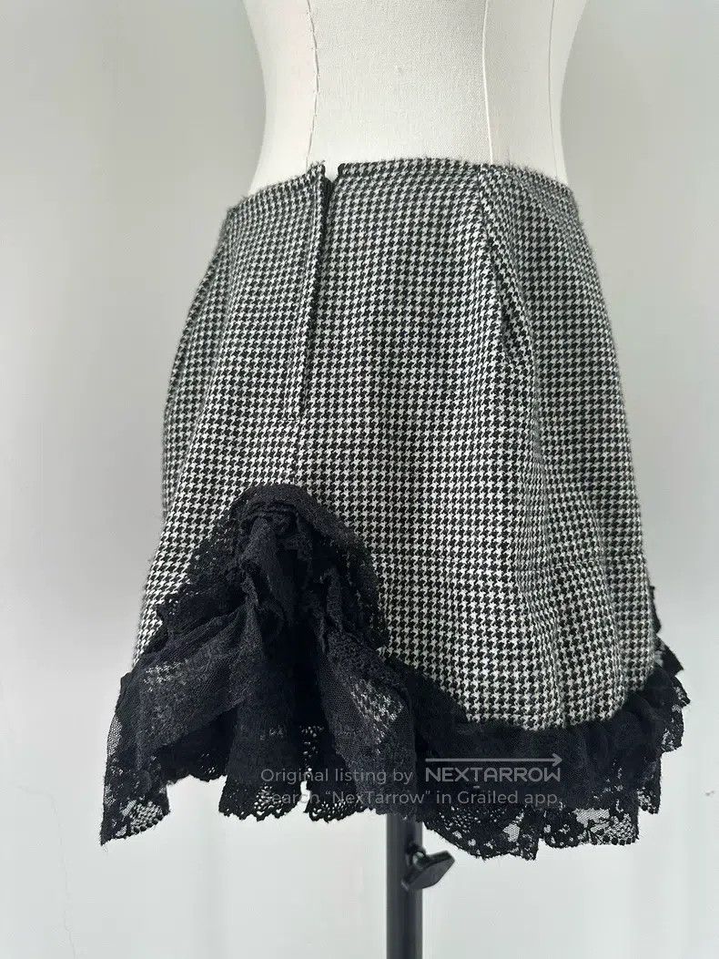 Junya Watanabe Junya Watanabe size M Multi Tiered Lace Hem Skirt Size 23" - 9 Thumbnail