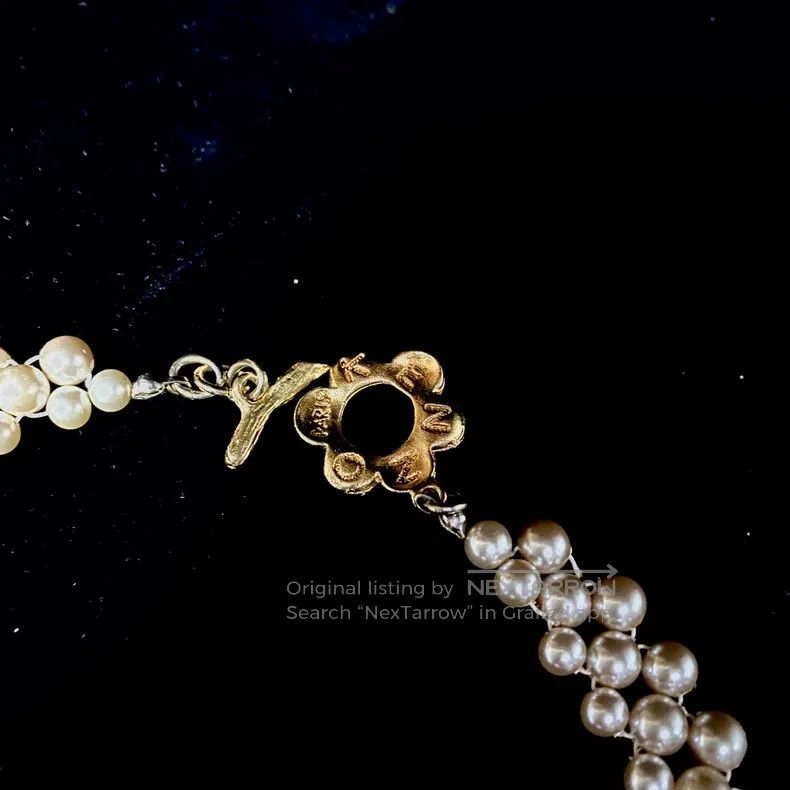 Kenzo KENZO Pearl Necklace Size ONE SIZE - 2 Thumbnail