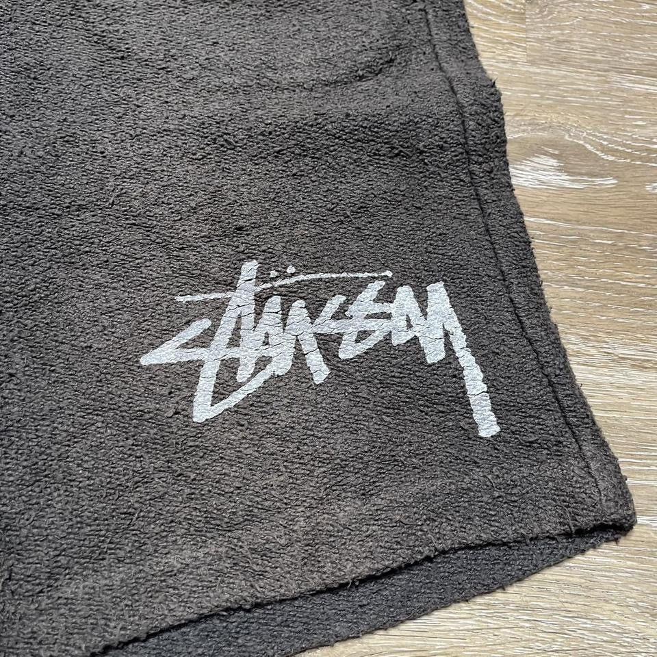 Japanese Brand × Stussy y2k stussy sweatshorts Size US 32 / EU 48 - 3 Thumbnail