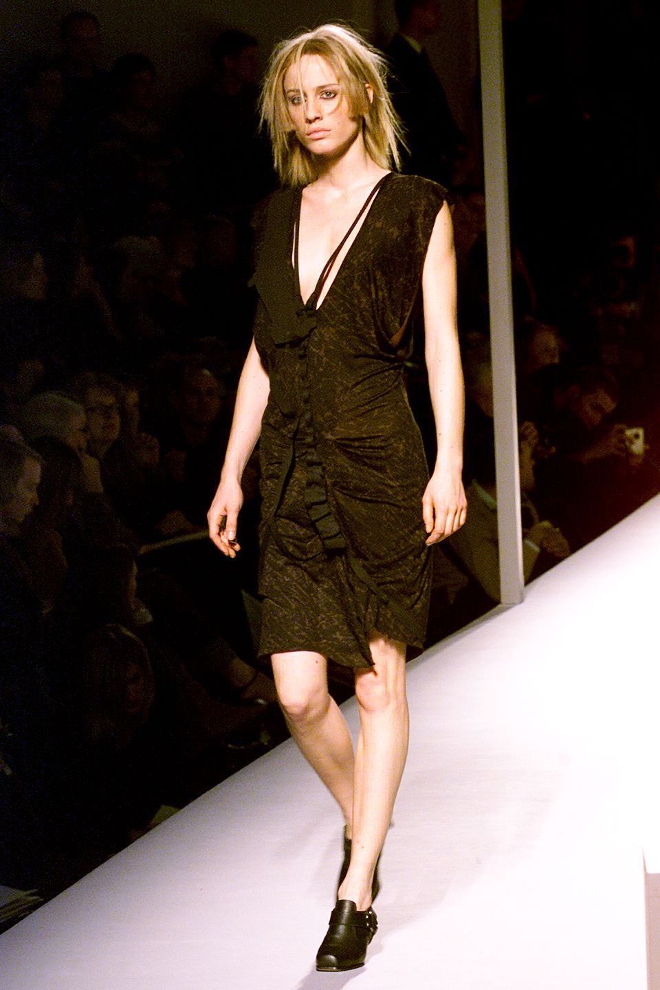 Hussein Chalayan Hussein Chalayan AW02 Asymmetrical Cage Straps Dress Size M / US 6-8 / IT 42-44 - 9 Thumbnail