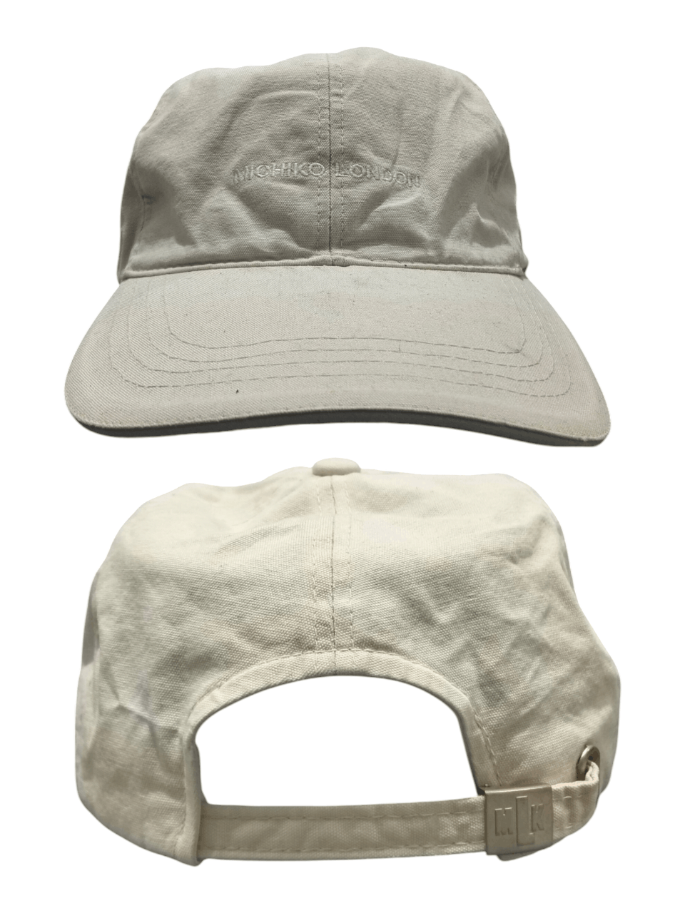 Japanese Brand × Michiko Koshino × Michiko Koshino London vtg Michiko Koshino London spell out logo Baseball Cap / Hat Size ONE SIZE - 1 Thumbnail