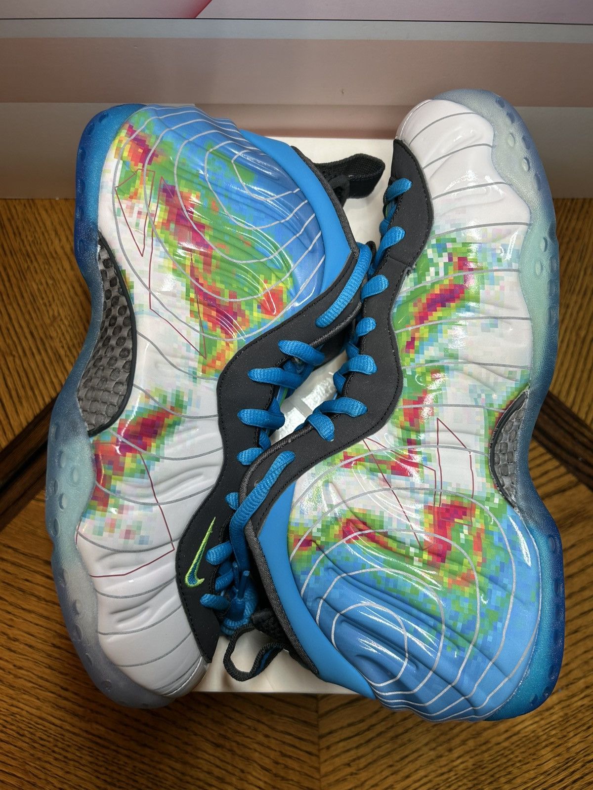 Nike Size 8 - Nike Air Foamposite One PRM Weatherman 2013 LIKENEW Size US 8 / EU 41 - 2 Thumbnail