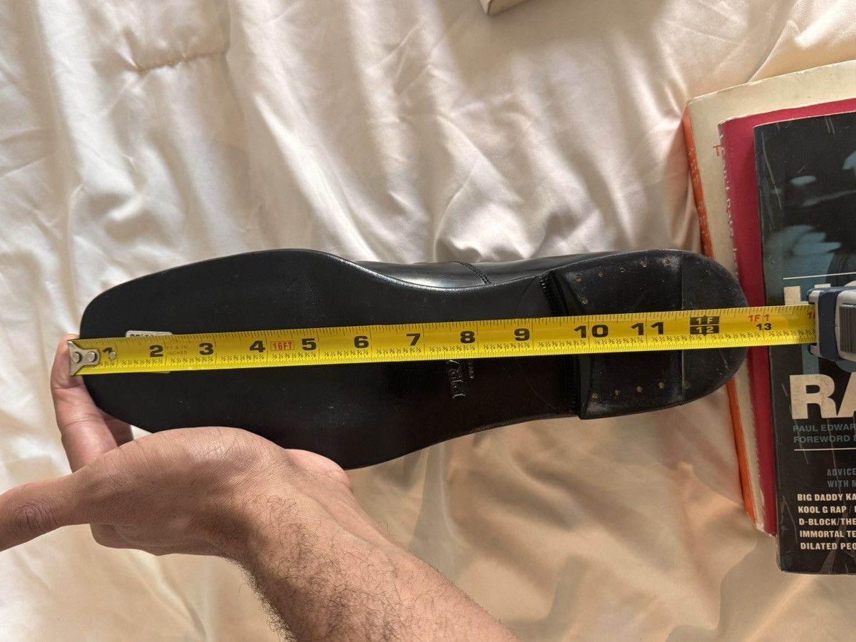 Prada Prada black leather loafers Size US 12 / EU 45 - 10 Thumbnail