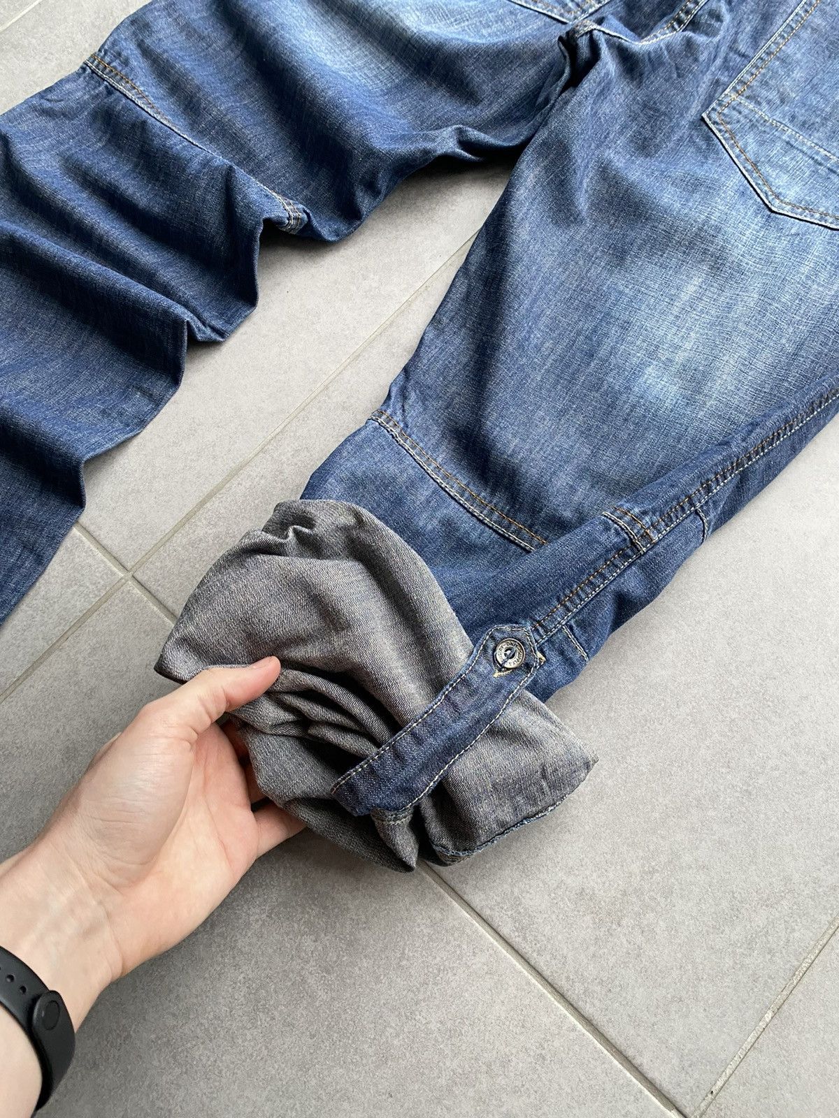 Vintage Vintage Y2K Blue Denim Jeans Size US 34 / EU 50 - 11 Thumbnail