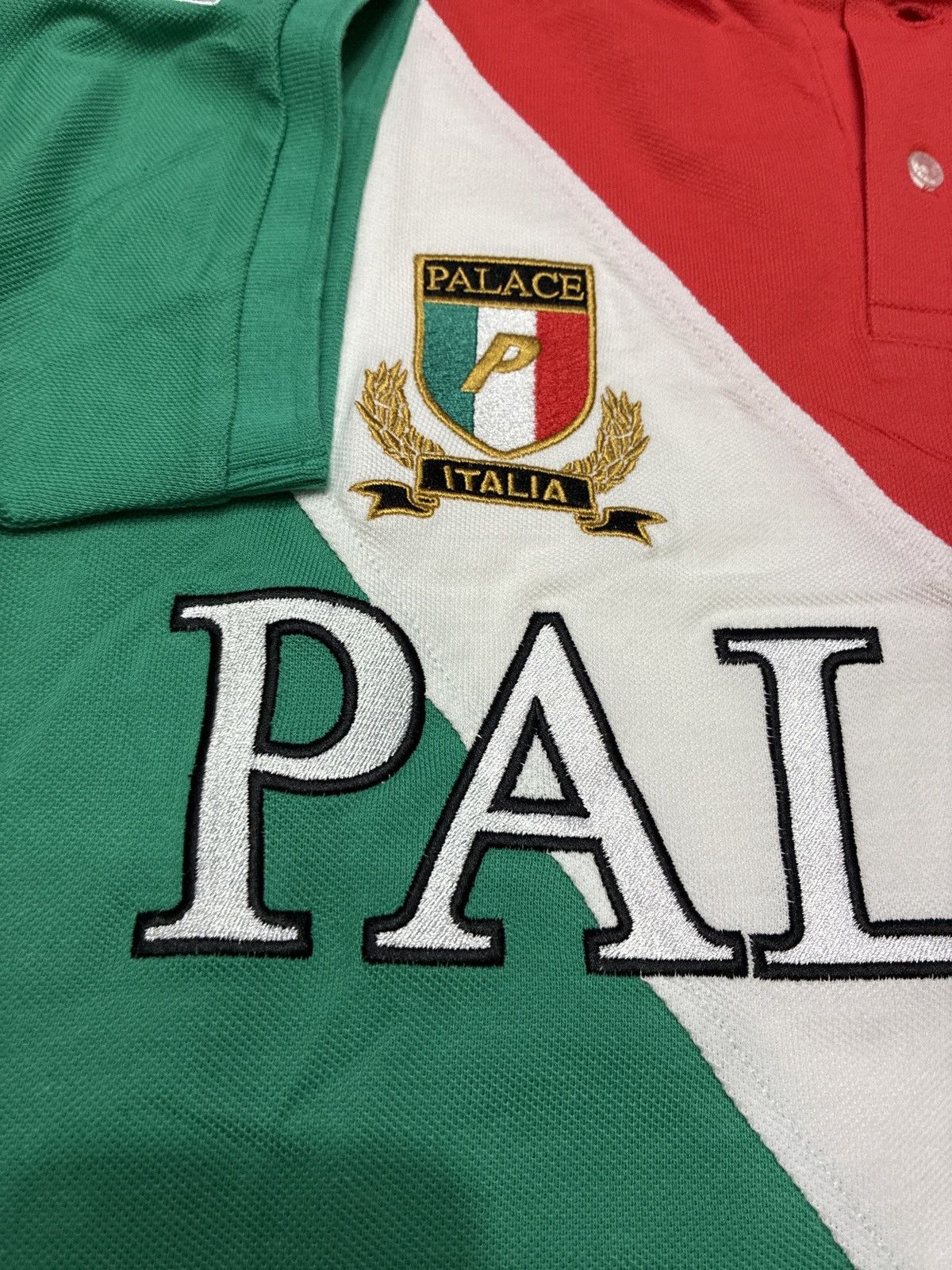 Palace Palace Geezer Polo Red/Green Size US L / EU 52-54 / 3 - 3 Thumbnail