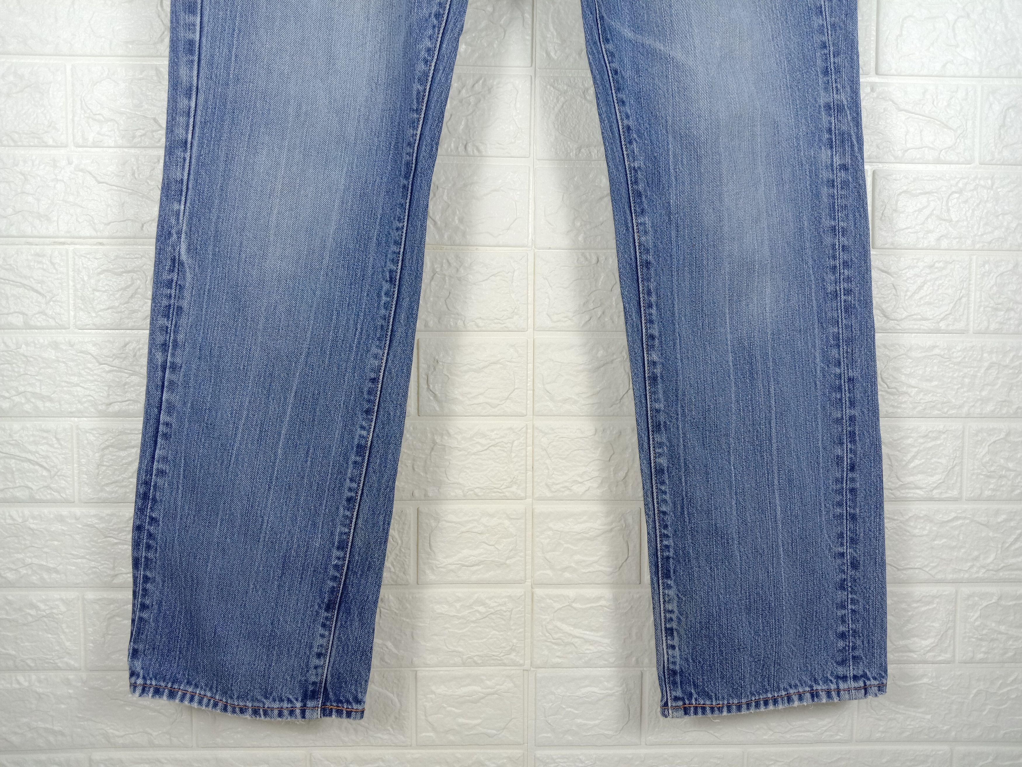 Levi's Vintage Levi's 511 Skinny Jeans Blue Wash Denim Size US 38 / EU 54 - 4 Thumbnail