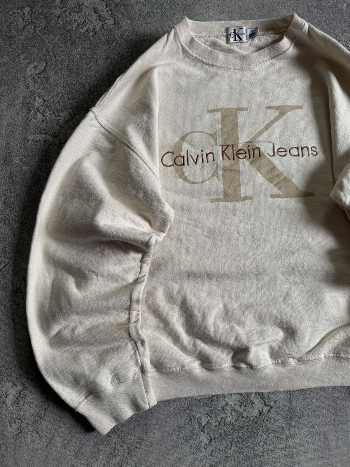 Calvin Klein Calvin Klein XL/size retro vintage 90s sweatshirts jumper Size US XL / EU 56 / 4 - 3 Thumbnail