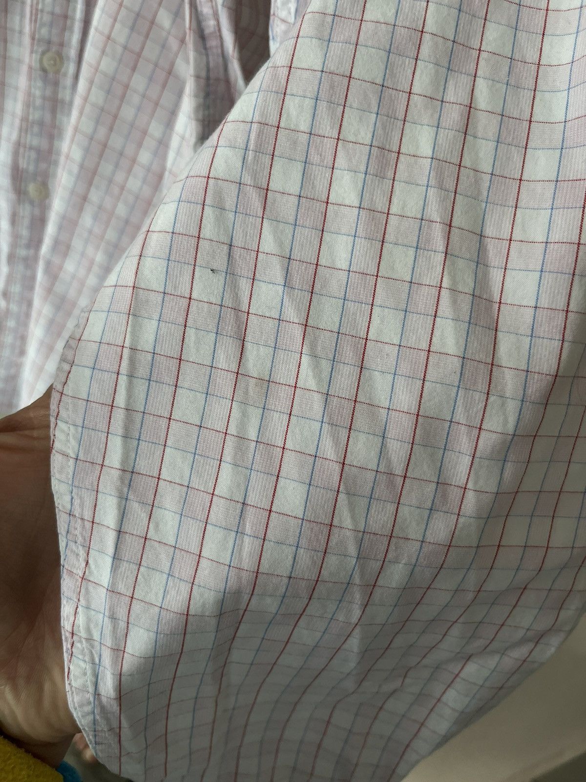 Yves Saint Laurent Vintage Yves Saint Laurent YSL Checkered shirt cotton XL Size US XL / EU 56 / 4 - 8 Thumbnail