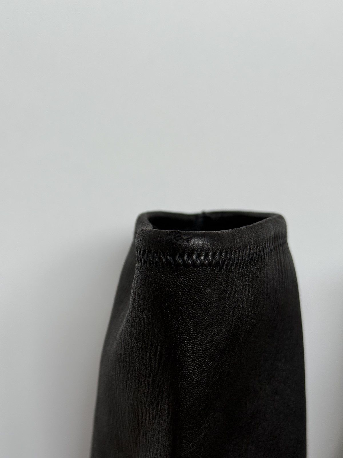 Prada Prada Black Leather Riding Boots Size US 6.5 / IT 36.5 - 4 Thumbnail