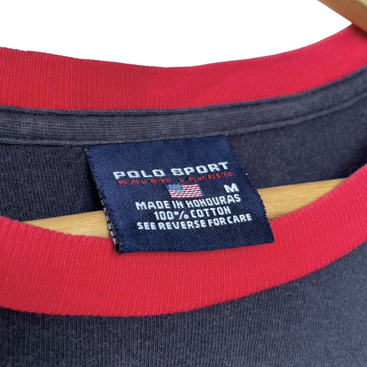 Ralph Lauren Sport Ralph Lauren Polo Sport RL Ringer Collar Logo Tee Size US M / EU 48-50 / 2 - 5 Thumbnail
