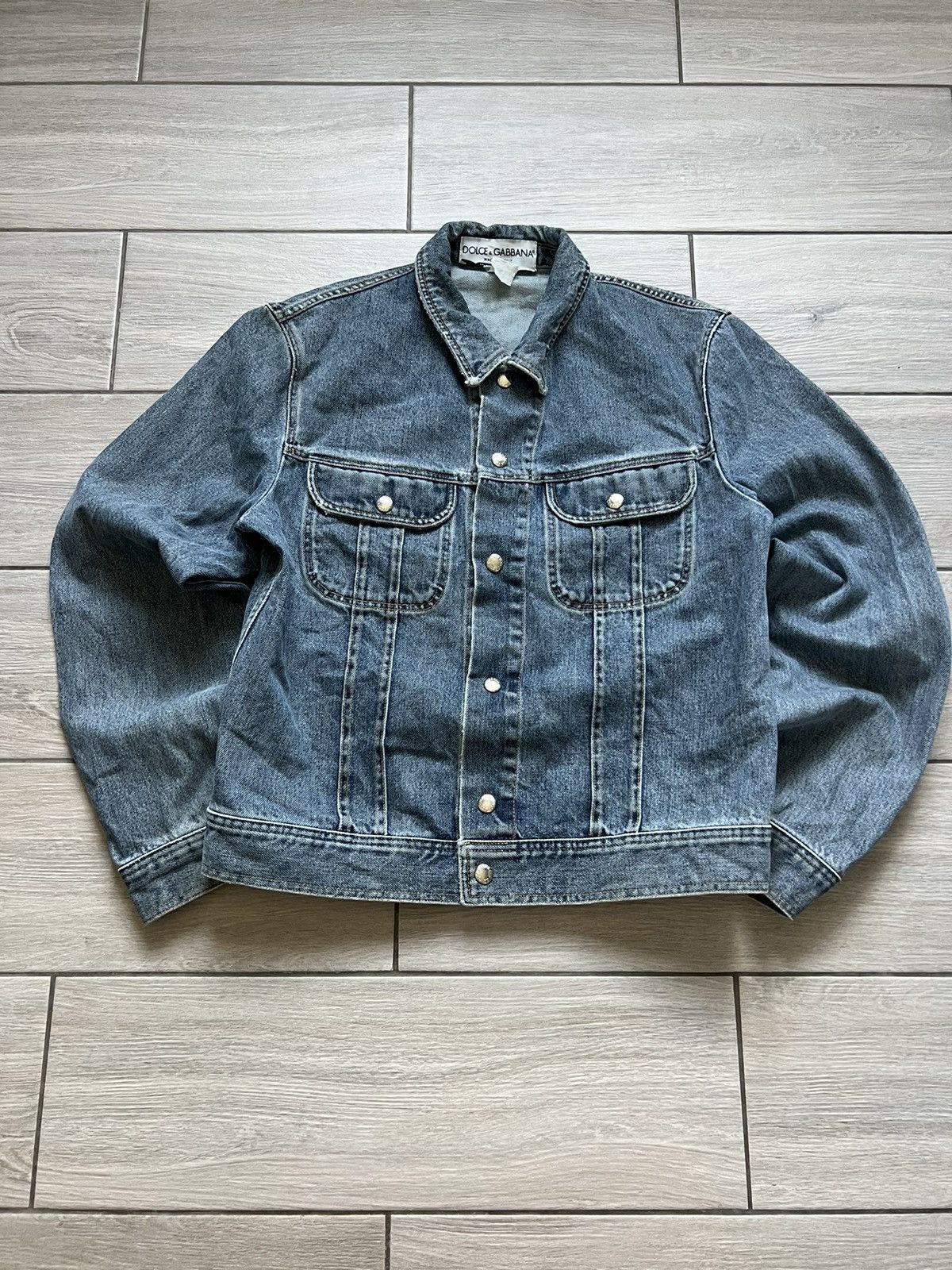 Dolce & Gabbana Vintage Dolce Gabbana Jeans Avantgarde Jacket Archive Large Size US L / EU 52-54 / 3 - 1 Thumbnail