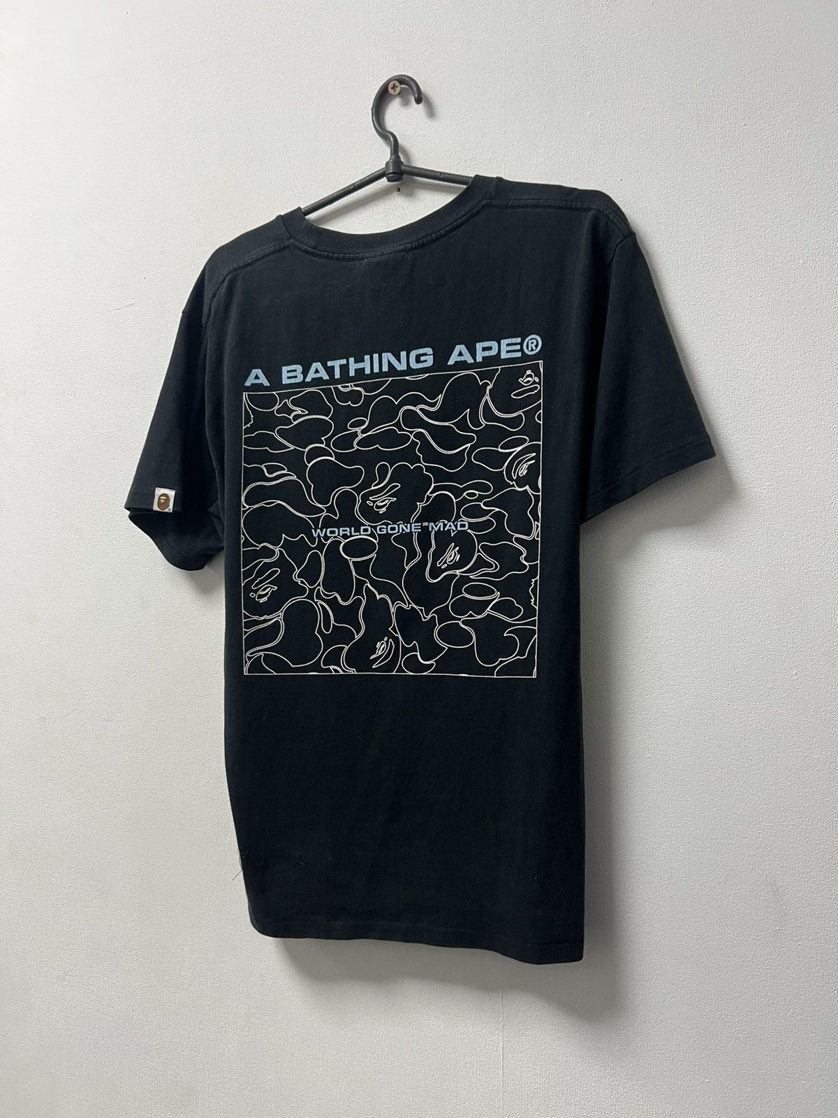 Aape by a bathing ape BAPE big logo t shirt vintage