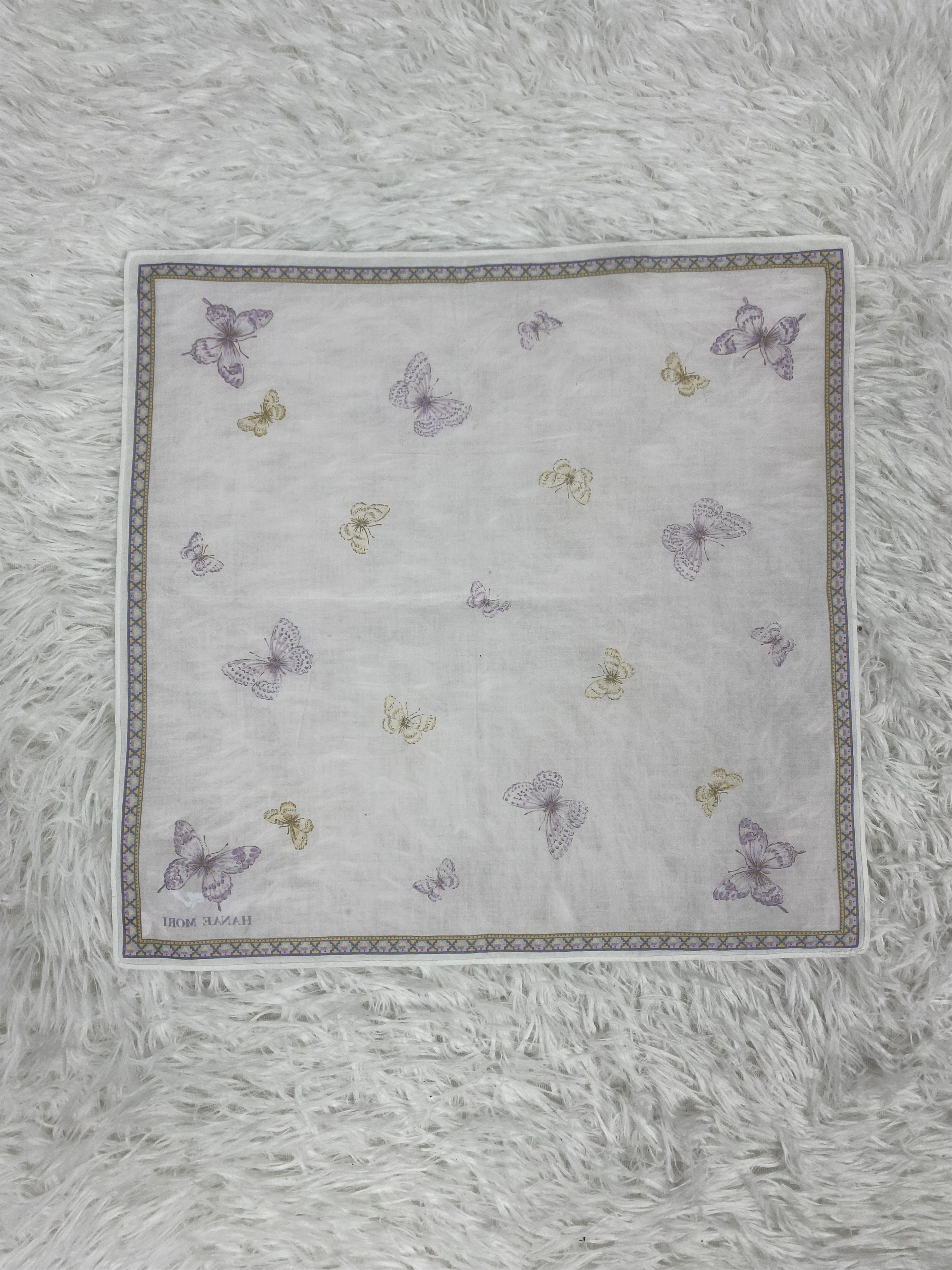 Hanae Mori Vintage Hanae Mori Handkerchief Nekcerchief PH0551 Size ONE SIZE - 4 Thumbnail