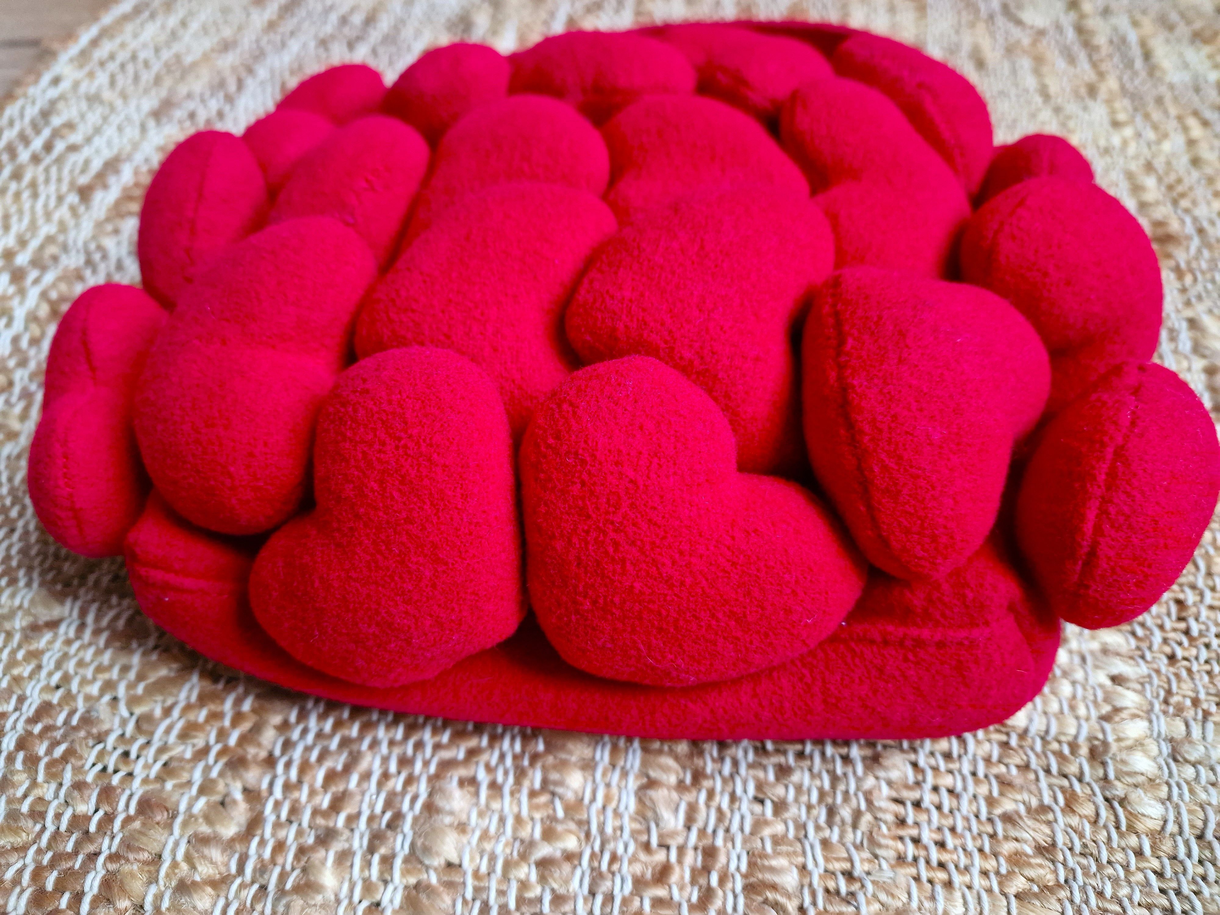 Moschino Iconic MOSCHINO Heart Red Plush Toy Hand Shoulder Bag Size ONE SIZE - 4 Thumbnail