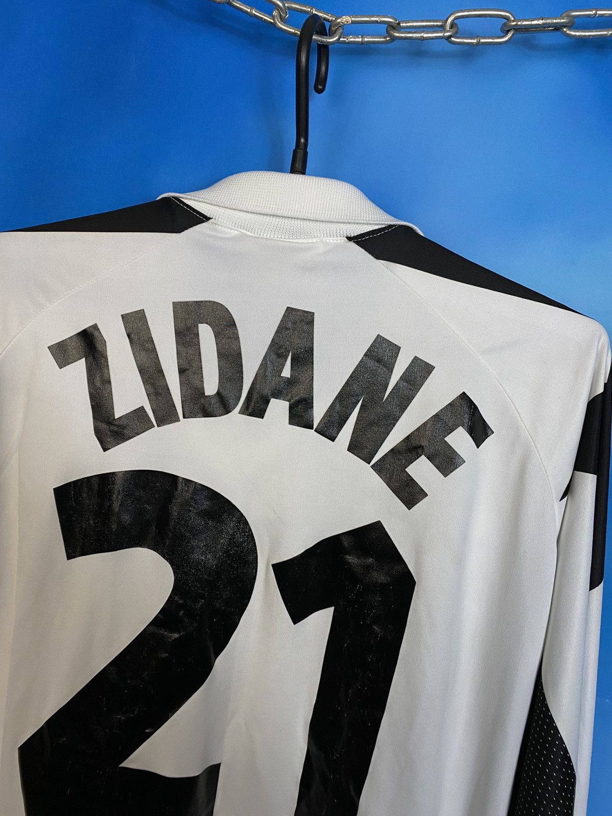 Kappa × Vintage Rare❗️KAPPA ZIDANE JUVENTUS PLAYER SOCCER JERSEY Size US L / EU 52-54 / 3 - 7 Thumbnail