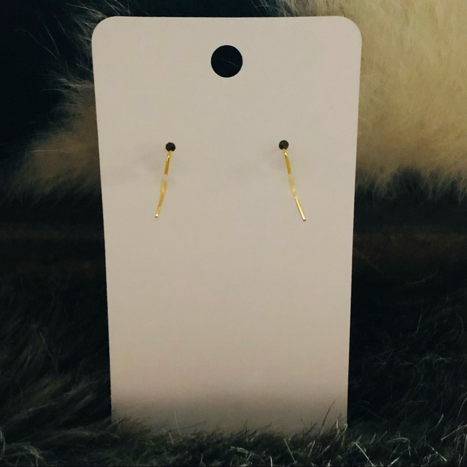 Other Hand crafted jeweled tear drop dangle earrings Size ONE SIZE - 4 Thumbnail