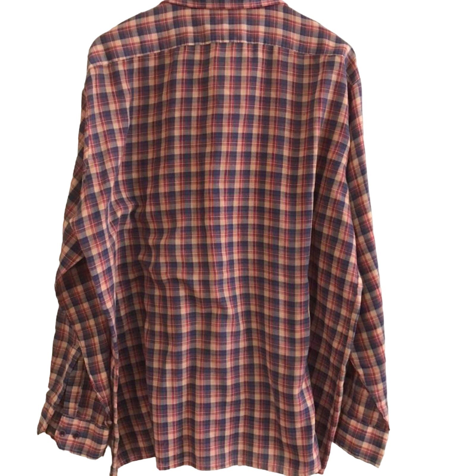 Arrow Vintage Arrow Sportswear Mens Plaid Long Sleeve Button Up XL Size US XL / EU 56 / 4 - 3 Thumbnail