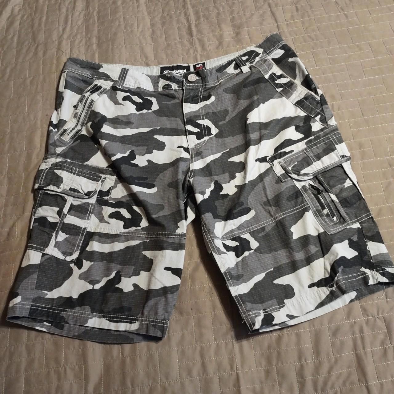 Ecko Unltd. Y2k Ecko Unltd Gray Camo Size US 38 / EU 54 - 1 Thumbnail