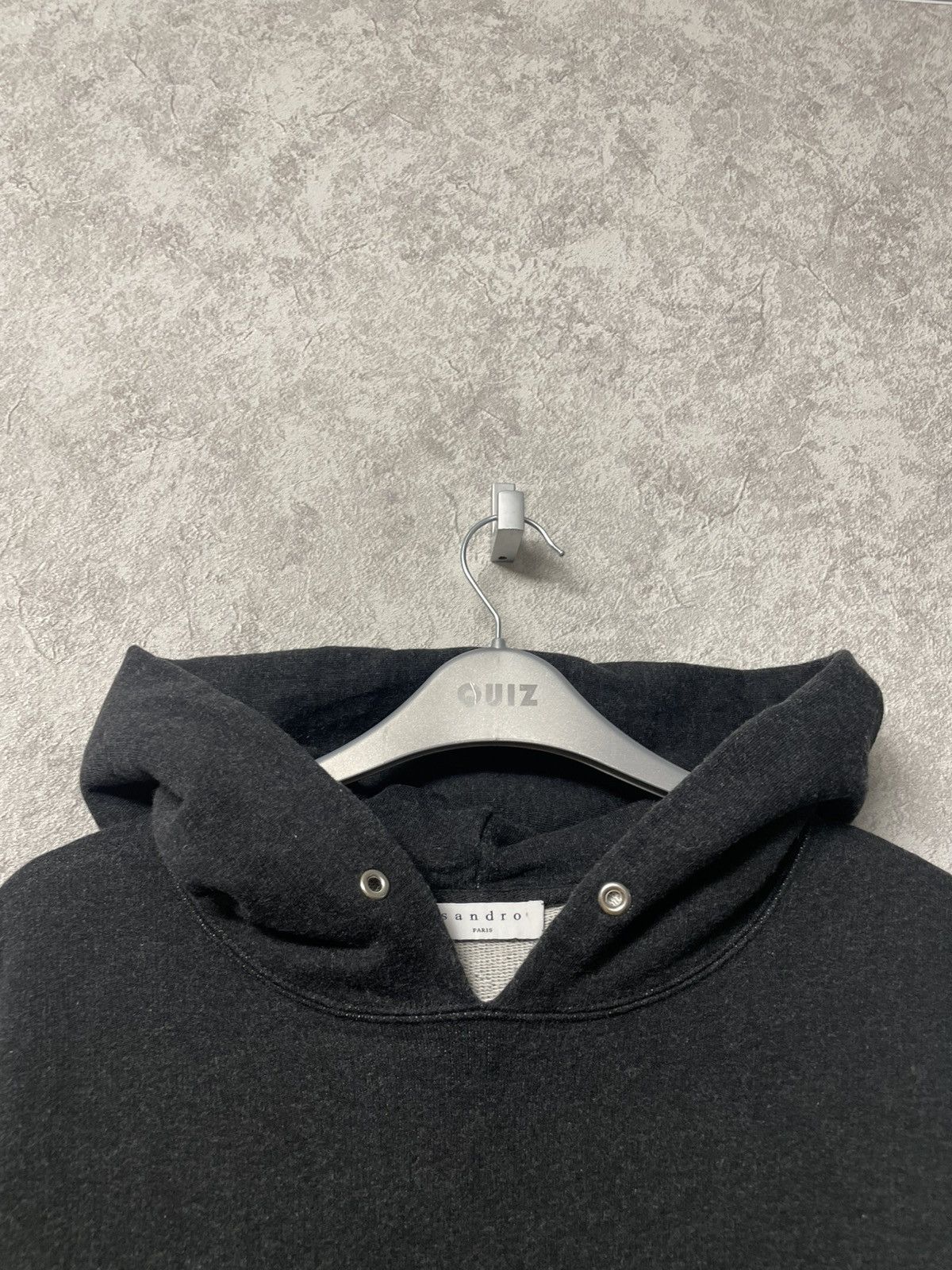 Sandro Sandro Mauvais Garcon Gray Hoodie Size US M / EU 48-50 / 2 - 7 Thumbnail