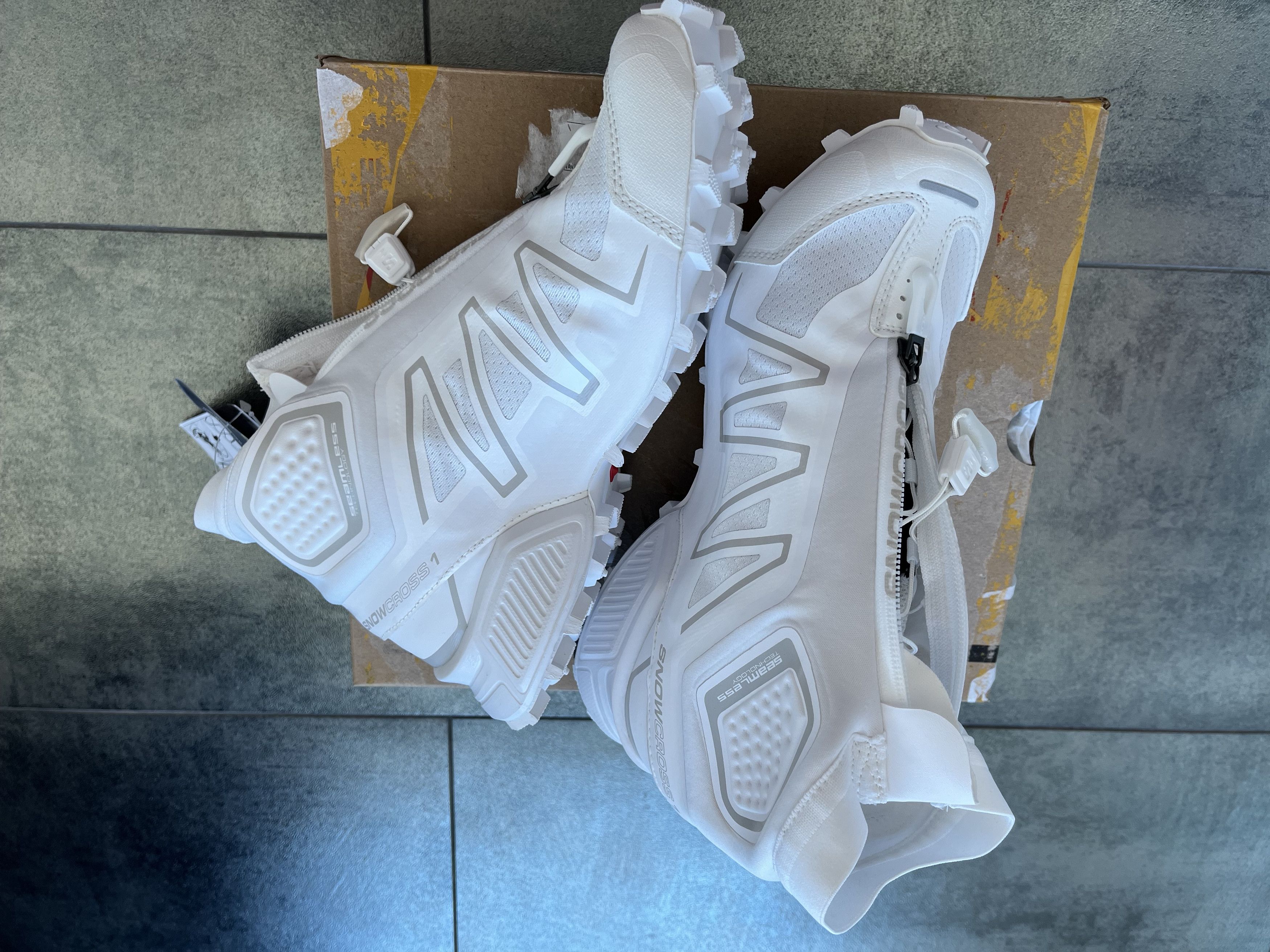Salomon Salomon Snowcross Hightop White Size US 8.5 / EU 41-42 - 17 Thumbnail