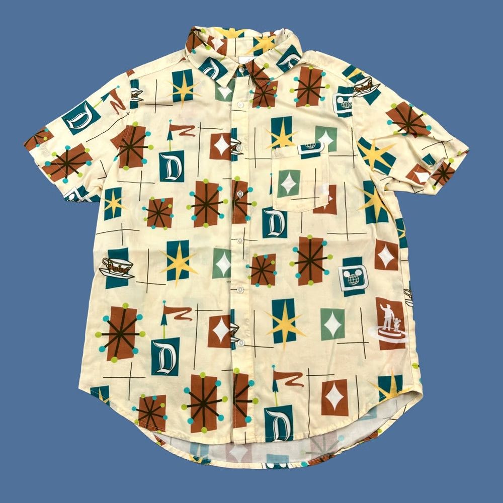 Disney Disneyland Fantasyland Collection Shirt Women's Small 100th Anniversary Viscose Cotton? Size S / US 4 / IT 40 - 1 Thumbnail