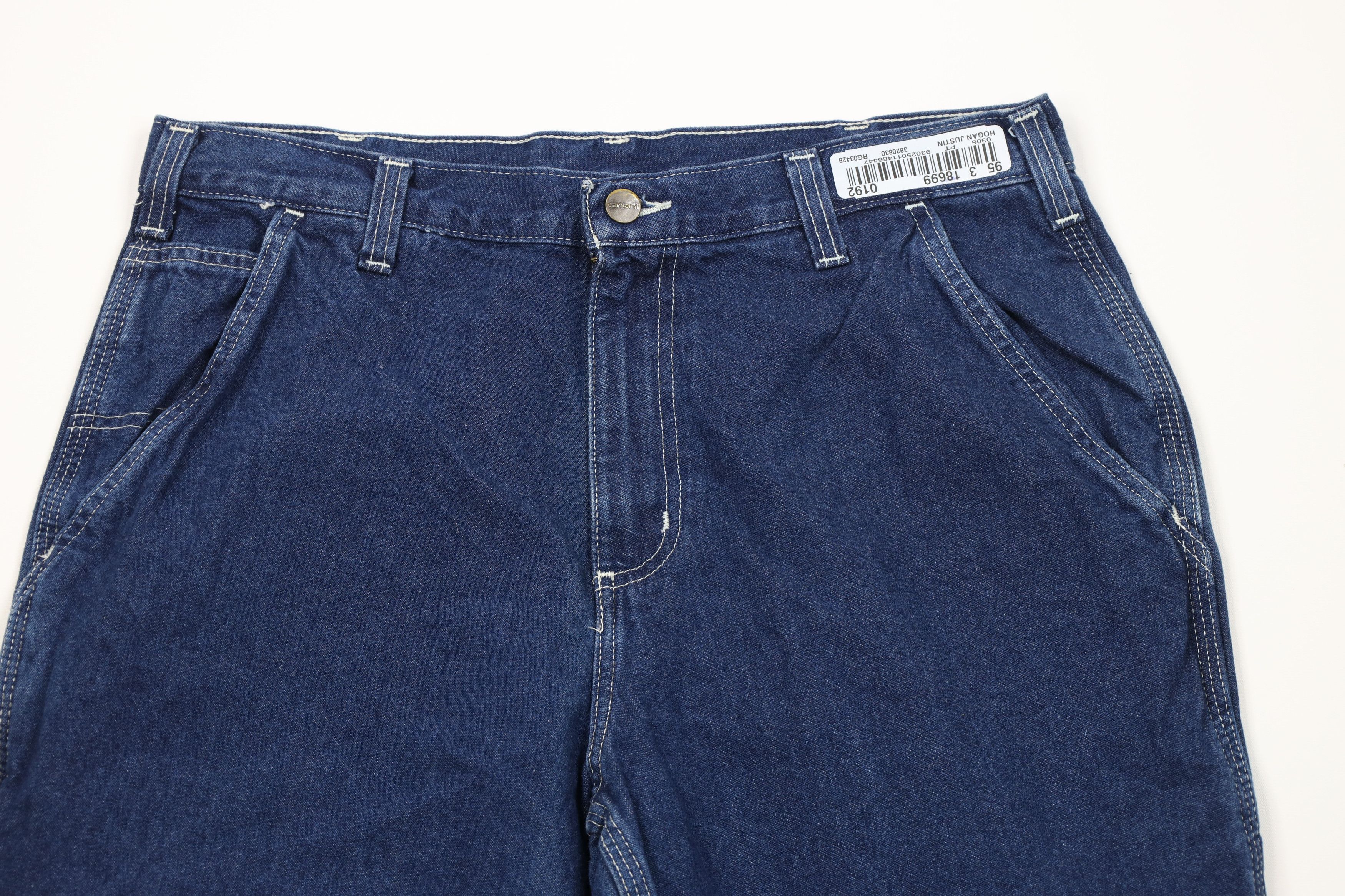 Carhartt Vintage Y2K Carhartt Wide Leg Dungaree Denim Jeans Cotton Size US 34 / EU 50 - 2 Thumbnail