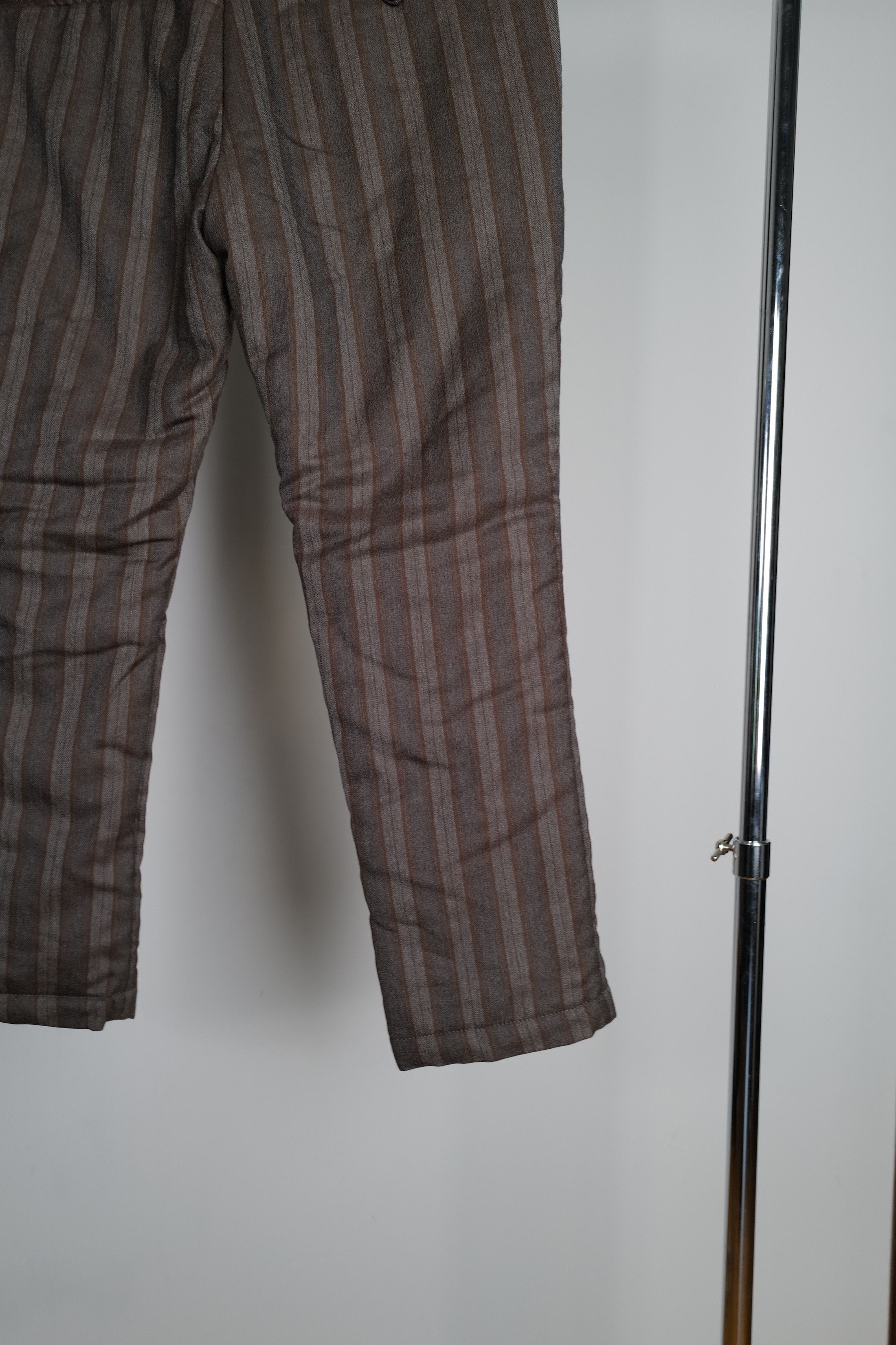 Ann Demeulemeester Ann Demeulemeester Striped Heavy Pants Size US 32 / EU 48 - 12 Thumbnail