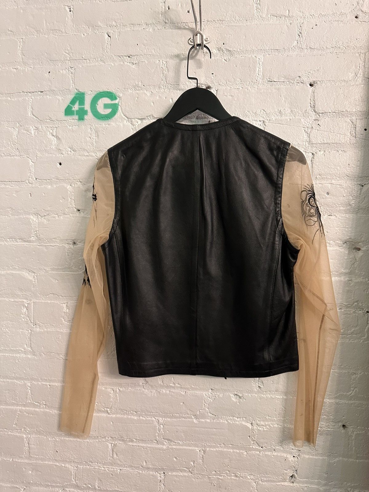 Alexander McQueen Alexander McQueen 1996 Runway Tattoo Cross Jacket Size US S / EU 44-46 / 1 - 9 Thumbnail