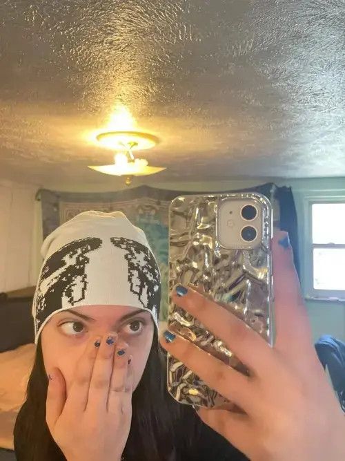Other DUAL PISTOLS Hat Beanie BLACK Gothic Punk Rock y2k Size ONE SIZE - 3 Thumbnail