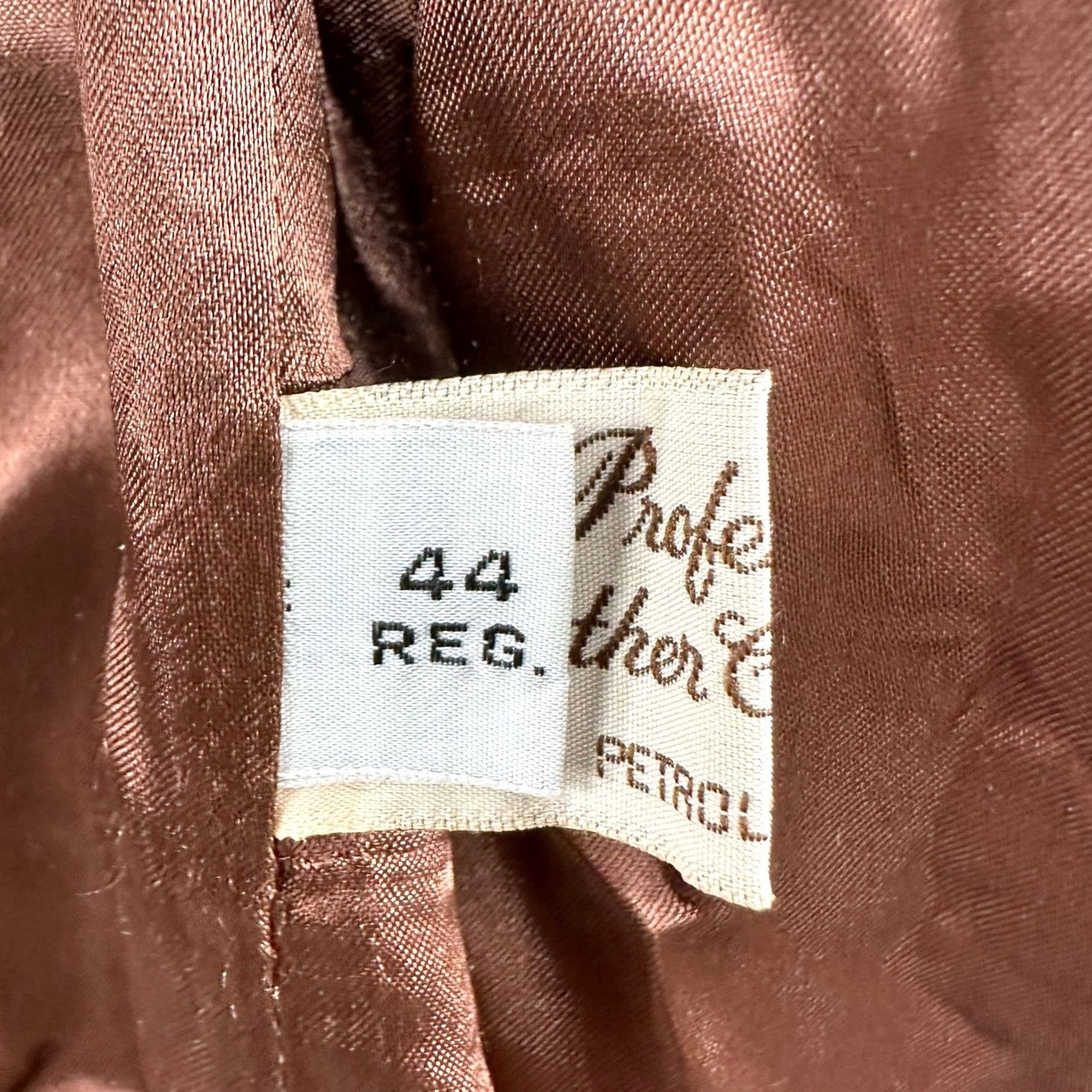 Vintage VINTAGE Clipper Mist Jacket Mens 44 Brown Leather Lined Coat 80s 90s Winter Workwear Casual Mens Size US S / EU 44-46 / 1 - 7 Thumbnail